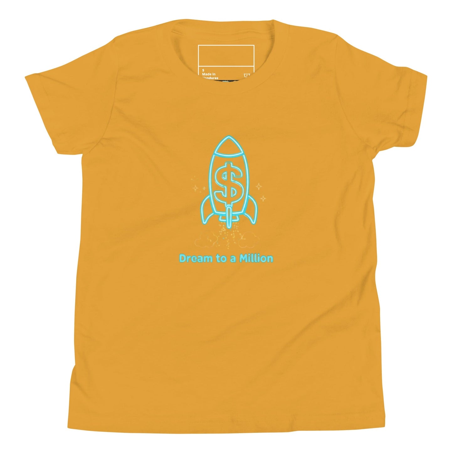 MDB Co. Dream To A Million Neon unisex Youth Short Sleeve T-Shirt