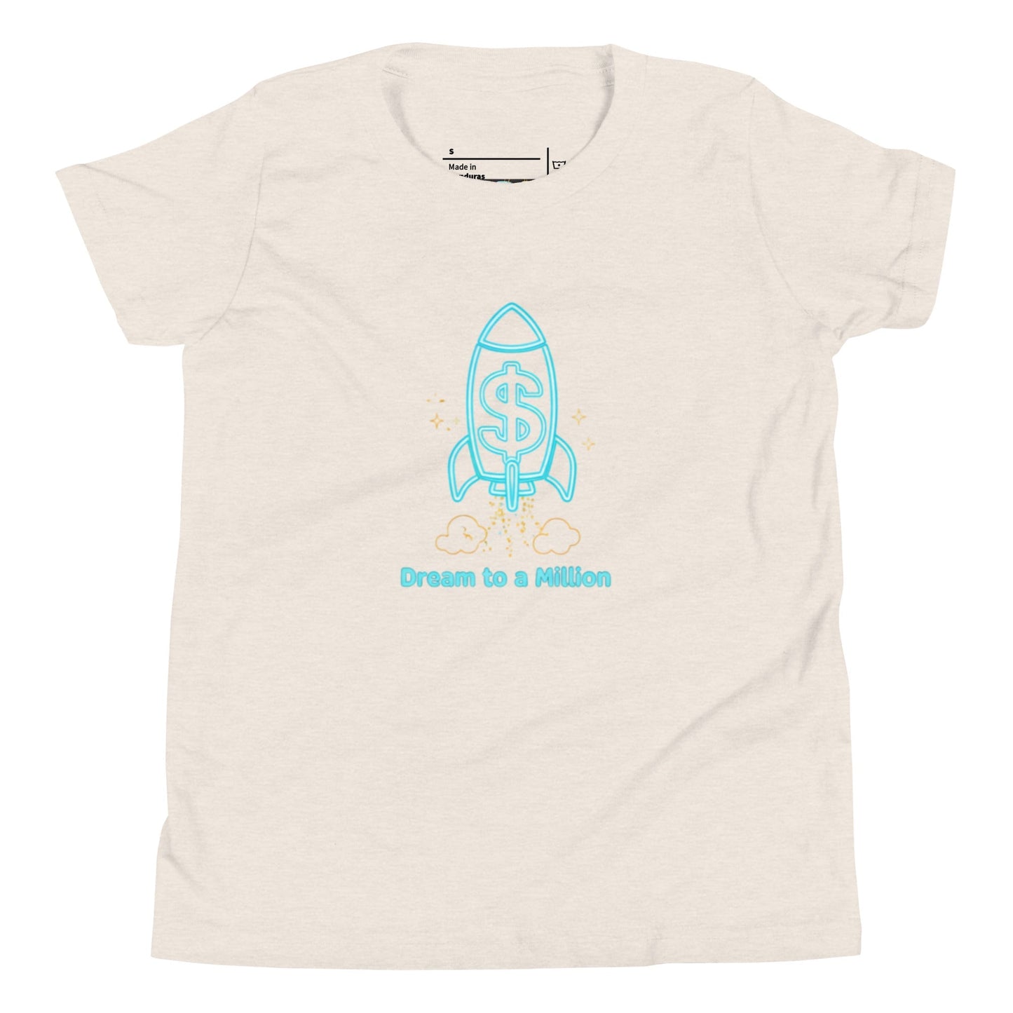 MDB Co. Dream To A Million Neon unisex Youth Short Sleeve T-Shirt