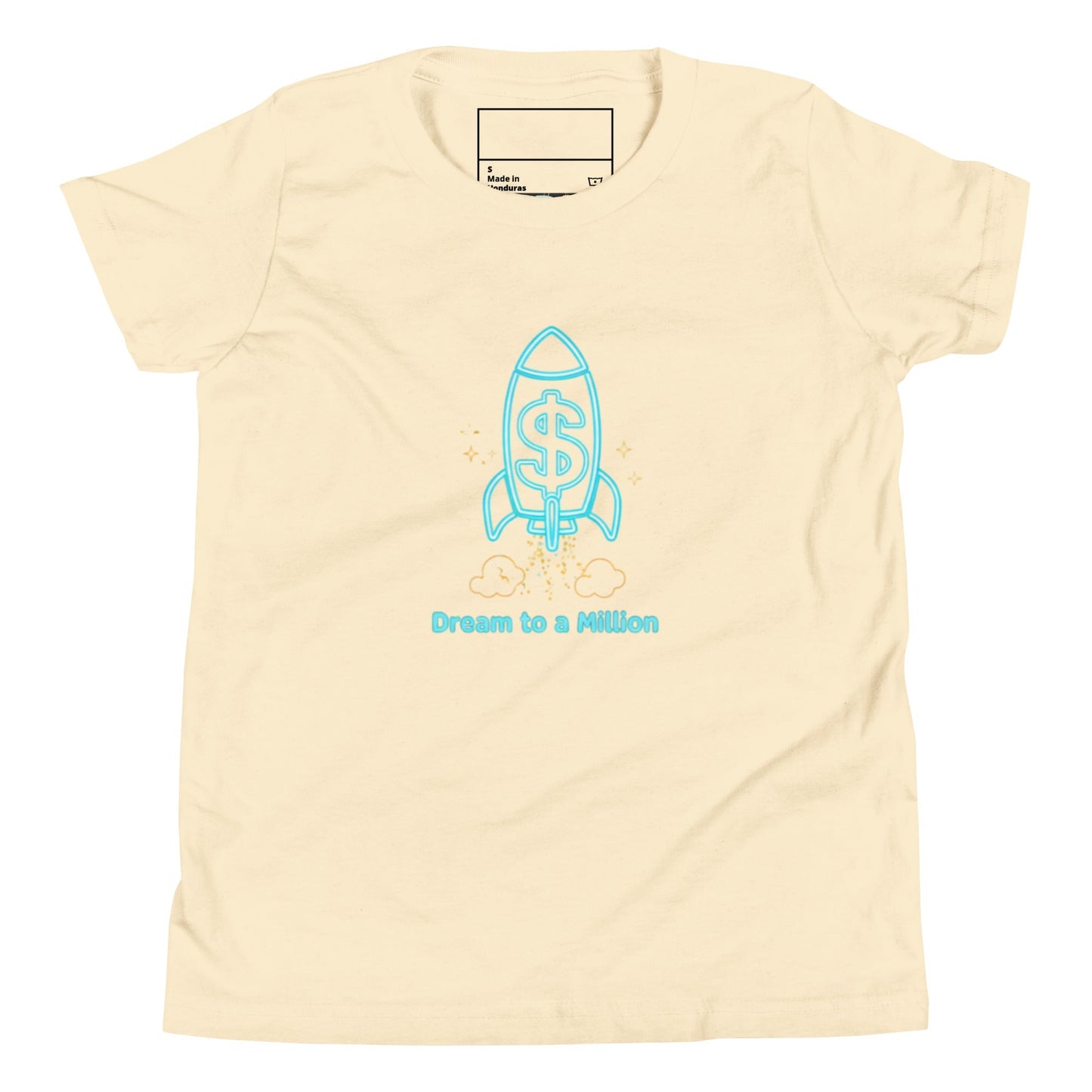 MDB Co. Dream To A Million Neon unisex Youth Short Sleeve T-Shirt