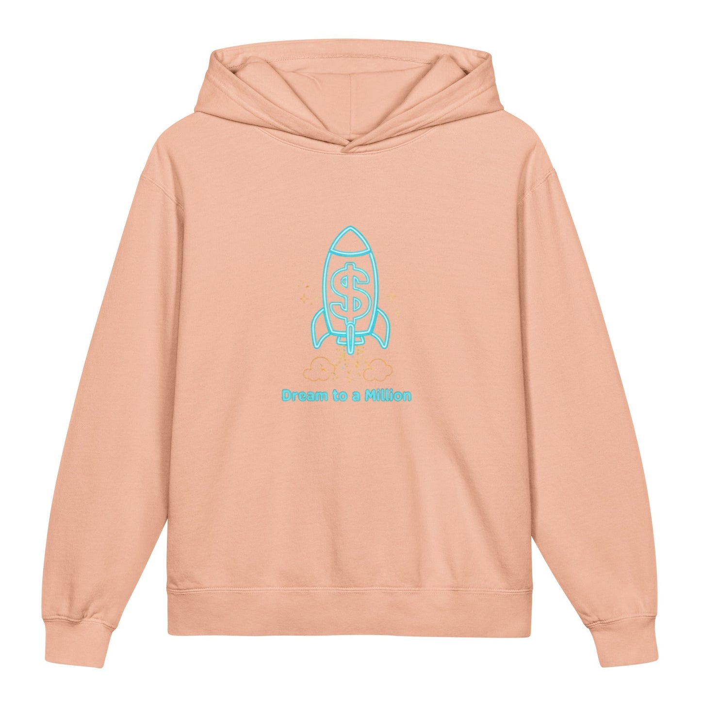 MDB Co. Dream To A Million Youth unisex lightweight hooded sweatshirt