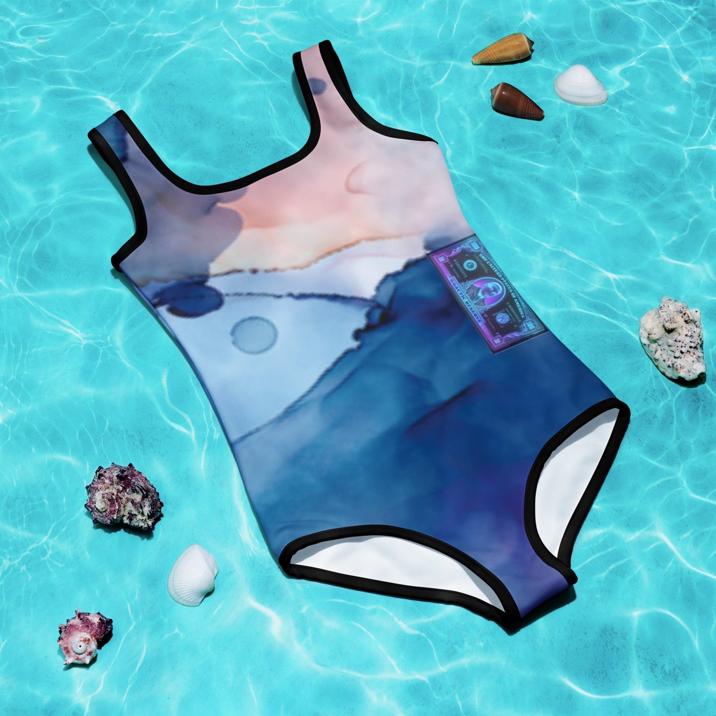 MDB Co. Galactic Reserve All-Over Print Kids Swimsuit