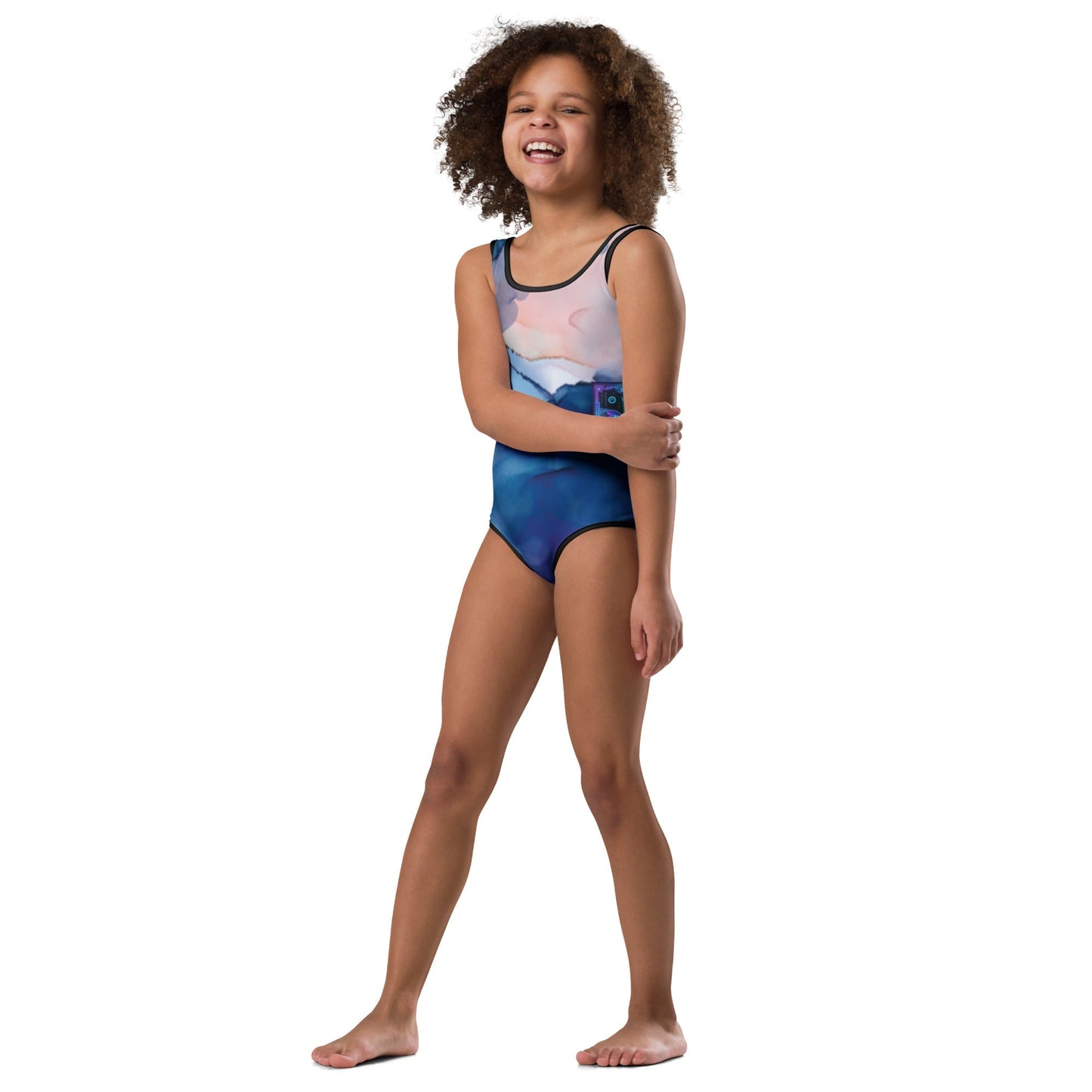 MDB Co. Galactic Reserve All-Over Print Kids Swimsuit