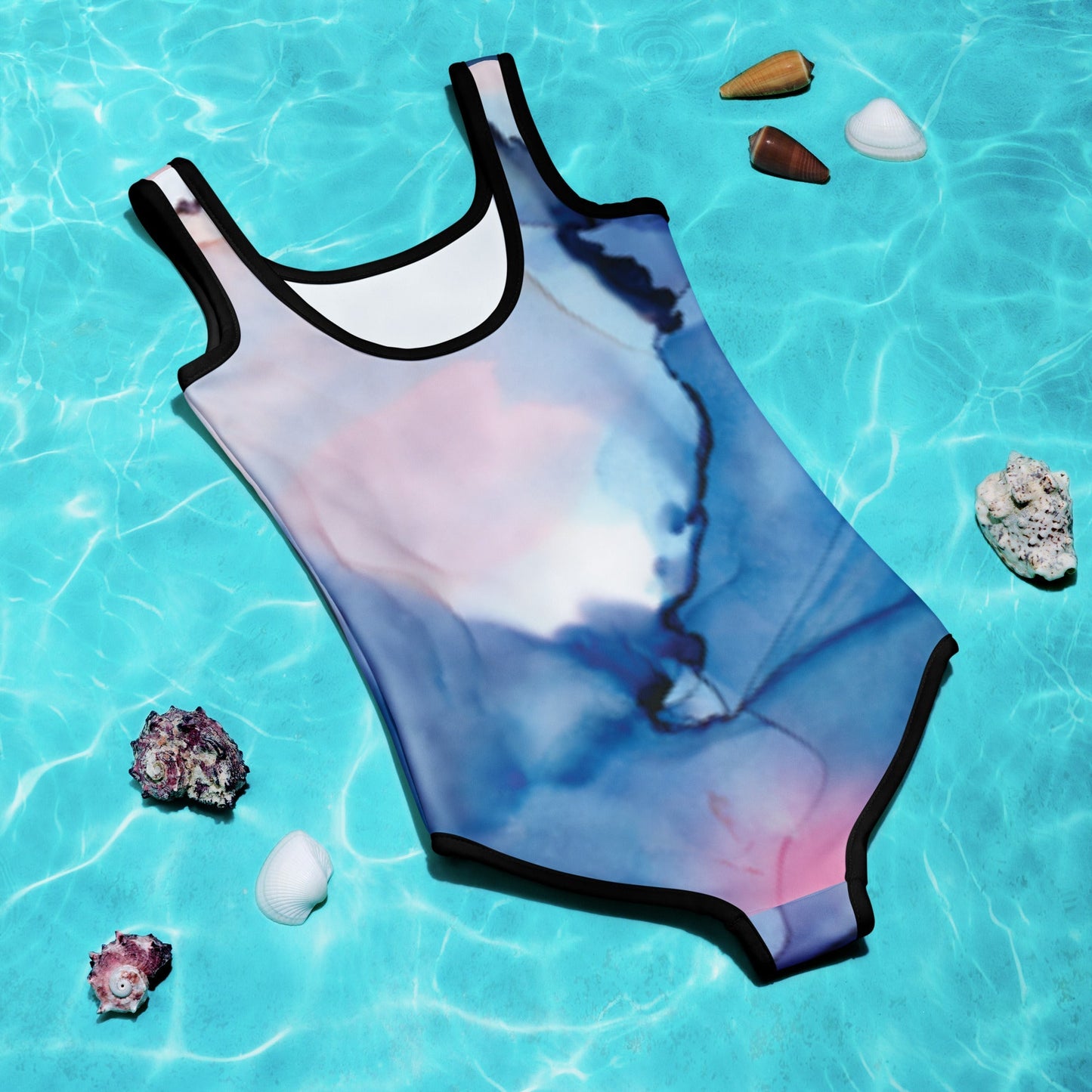 MDB Co. Galactic Reserve All-Over Print Kids Swimsuit