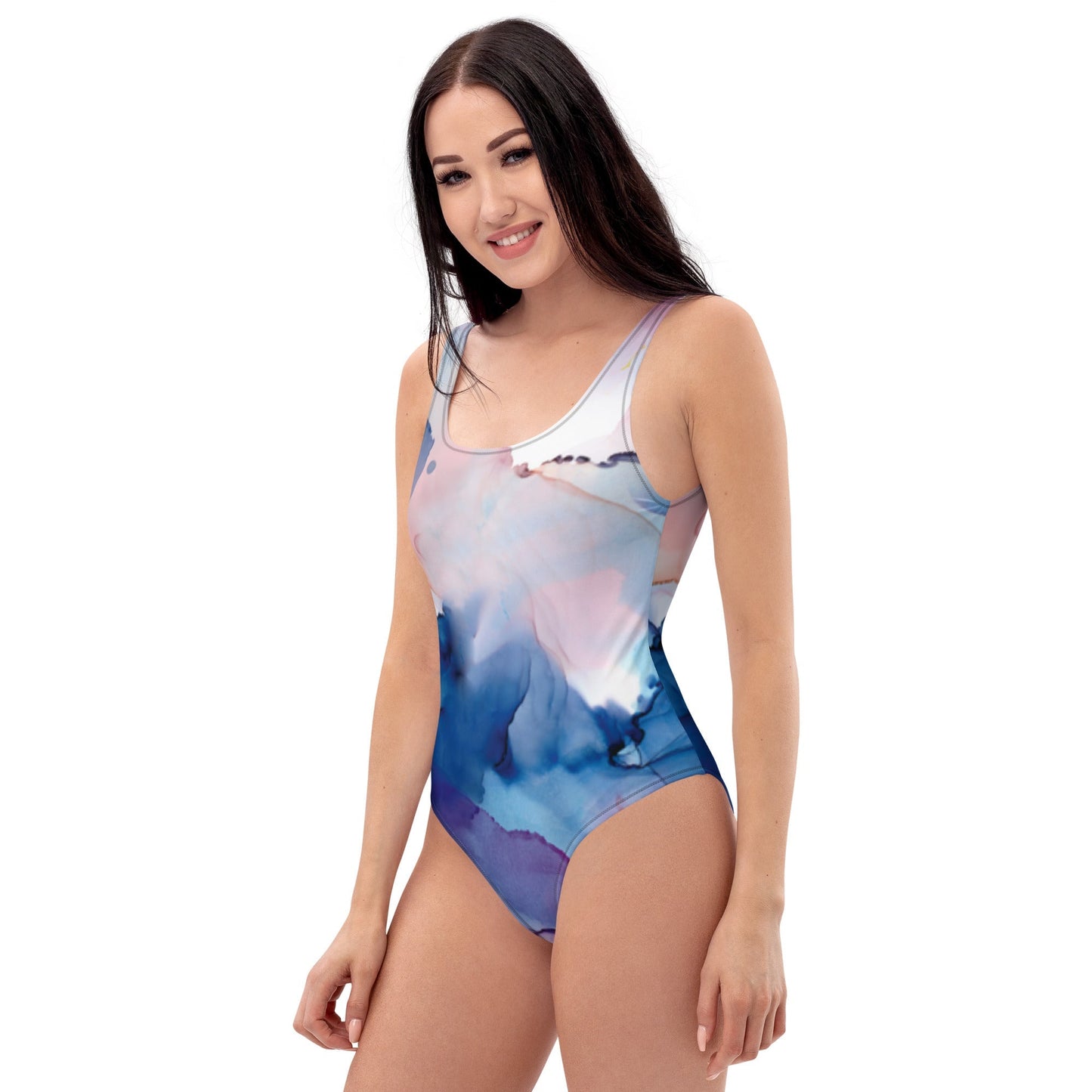 MDB Co. Galactic Reserve All-Over Print One-Piece Swimsuit