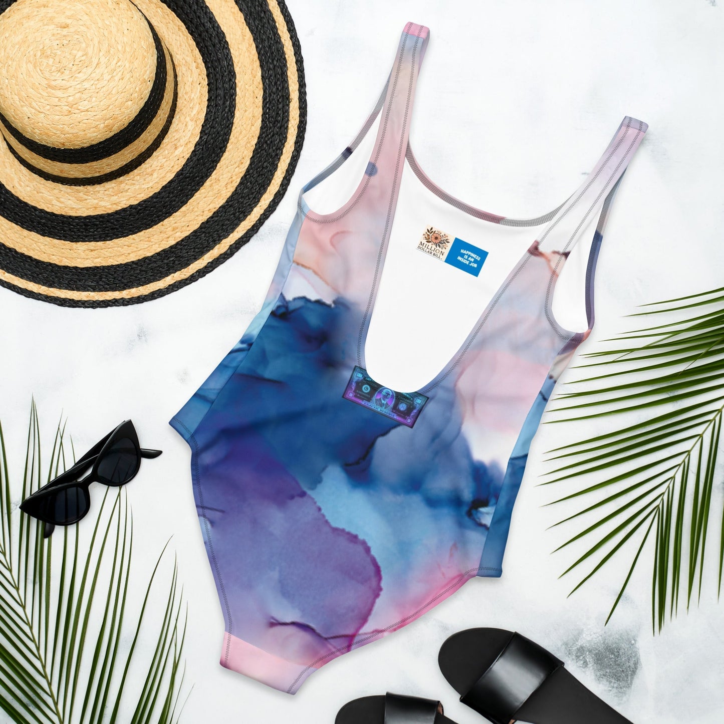 MDB Co. Galactic Reserve All-Over Print One-Piece Swimsuit