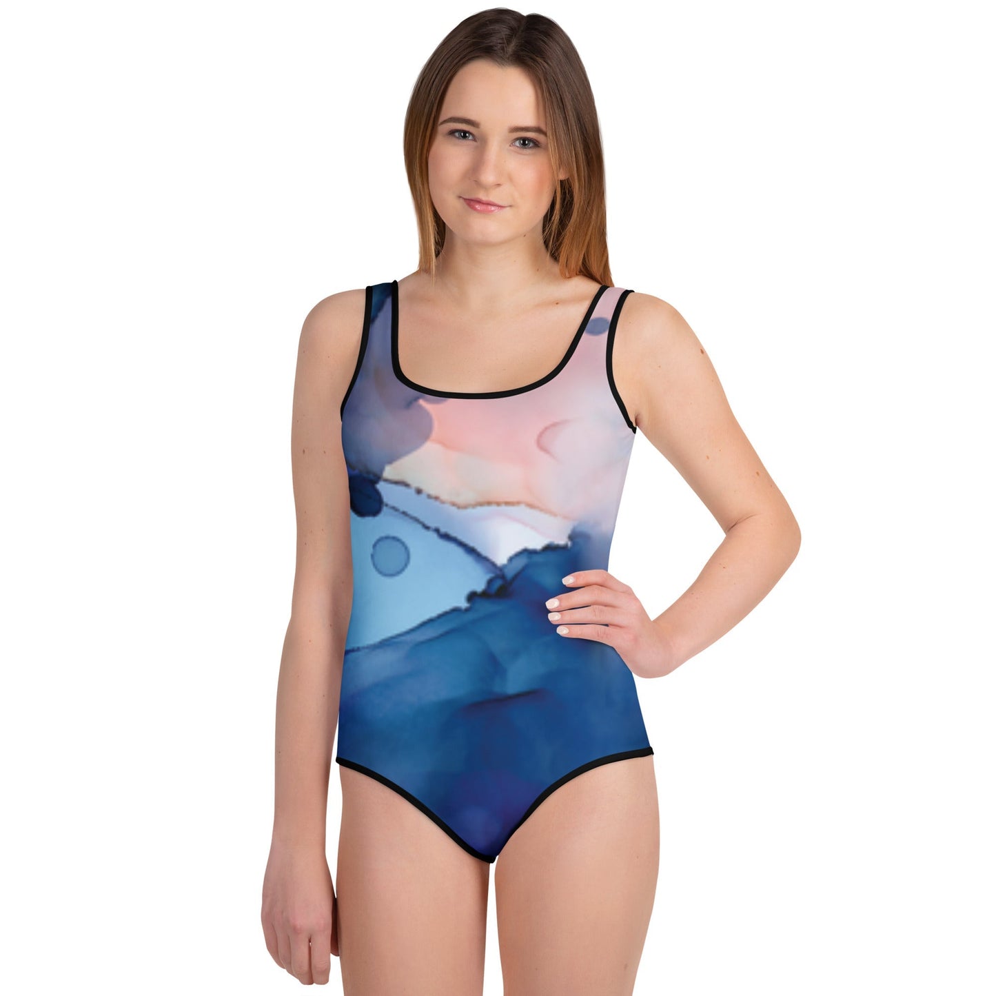 MDB Co. Galactic Reserve All-Over Print Youth Swimsuit
