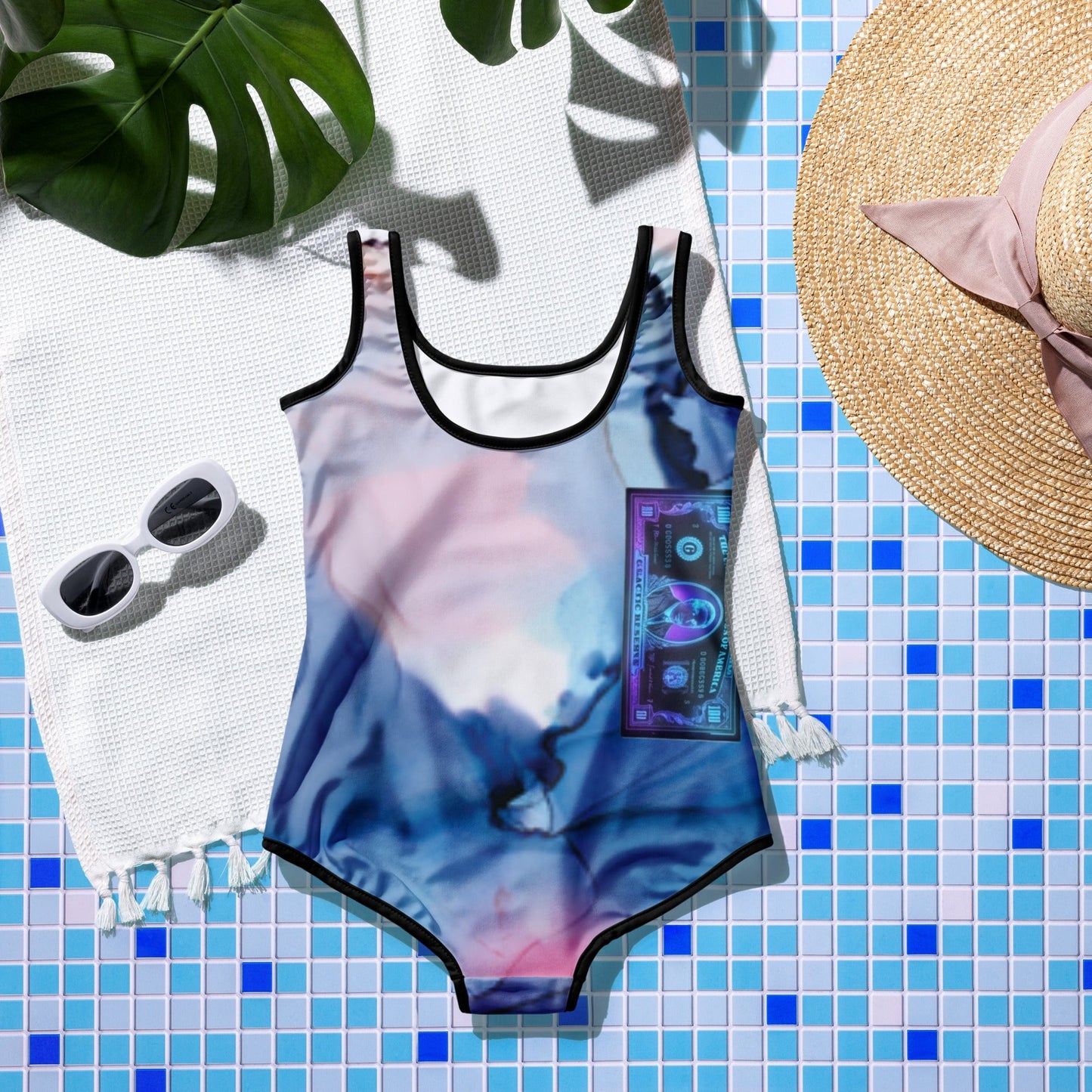 MDB Co. Galactic Reserve All-Over Print Youth Swimsuit