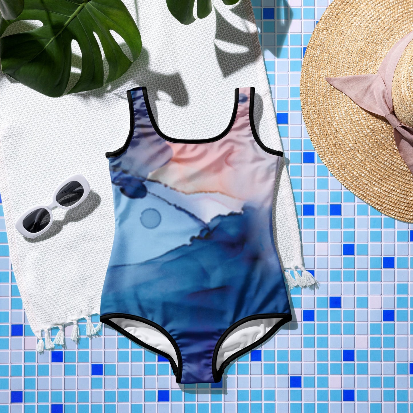 MDB Co. Galactic Reserve All-Over Print Youth Swimsuit