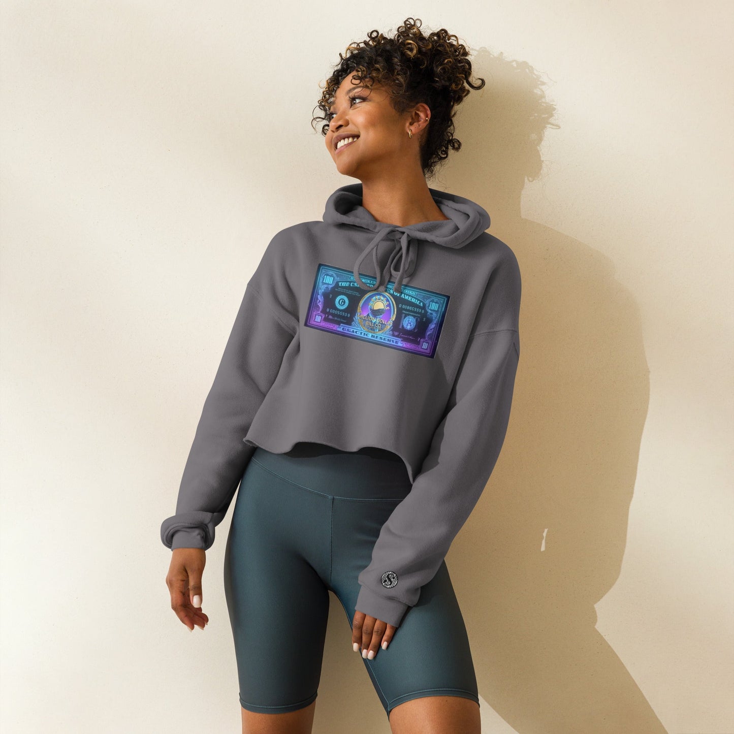 Sudadera corta con capucha Galactic Reserve de MDB Co.