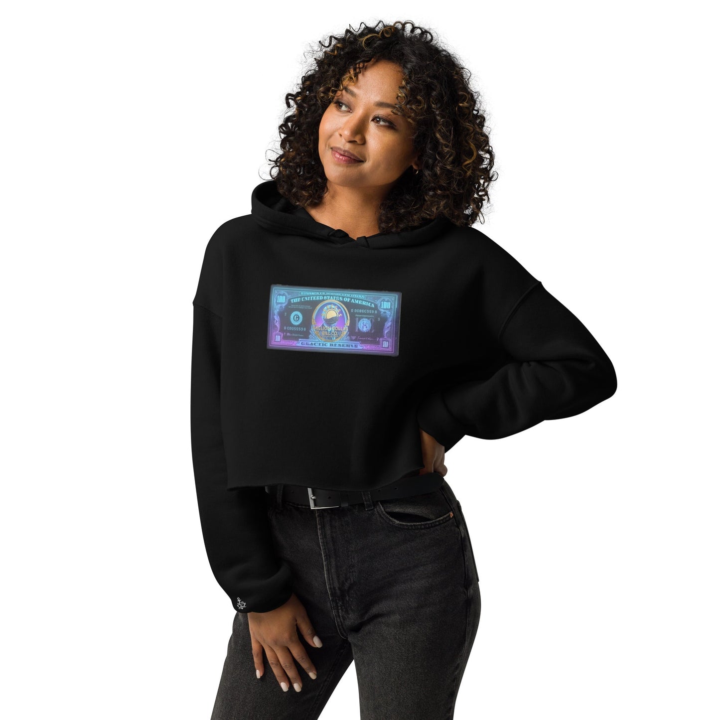 Sudadera corta con capucha Galactic Reserve de MDB Co.
