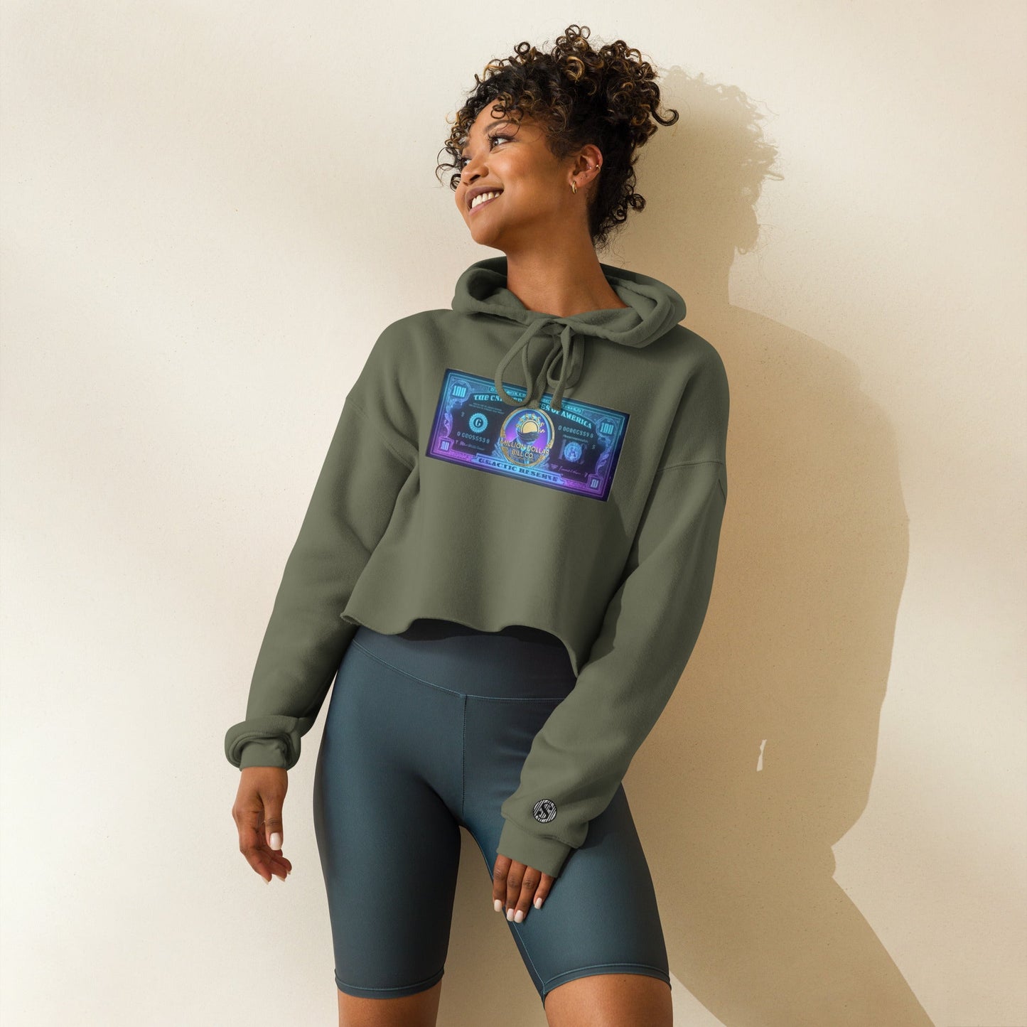 Sudadera corta con capucha Galactic Reserve de MDB Co.