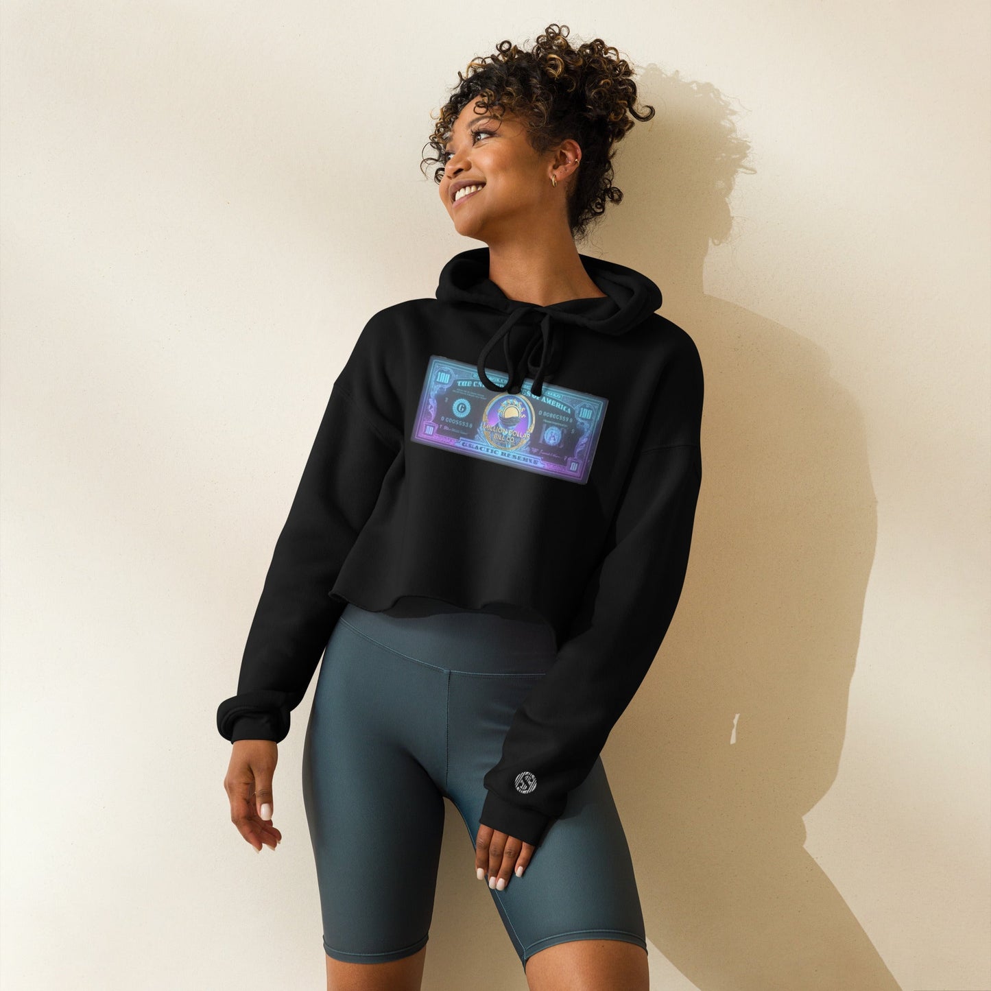 Sudadera corta con capucha Galactic Reserve de MDB Co.