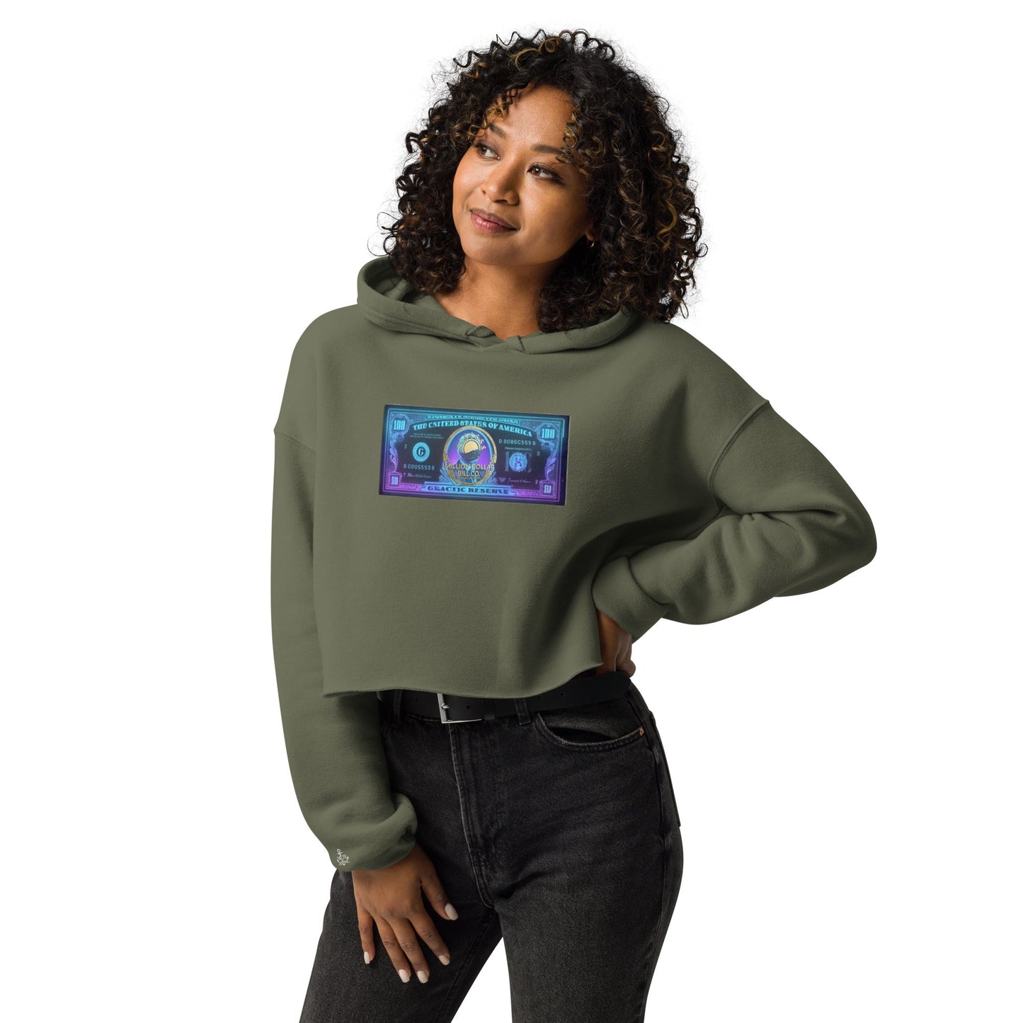 Sudadera corta con capucha Galactic Reserve de MDB Co.