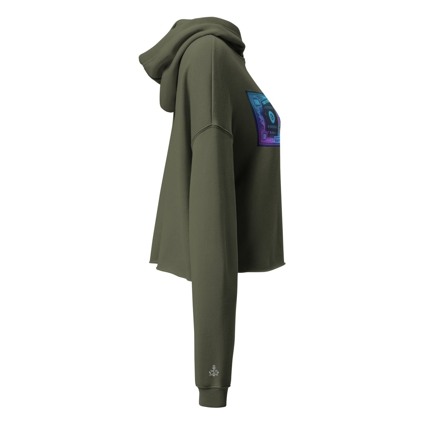 Sudadera corta con capucha Galactic Reserve de MDB Co.