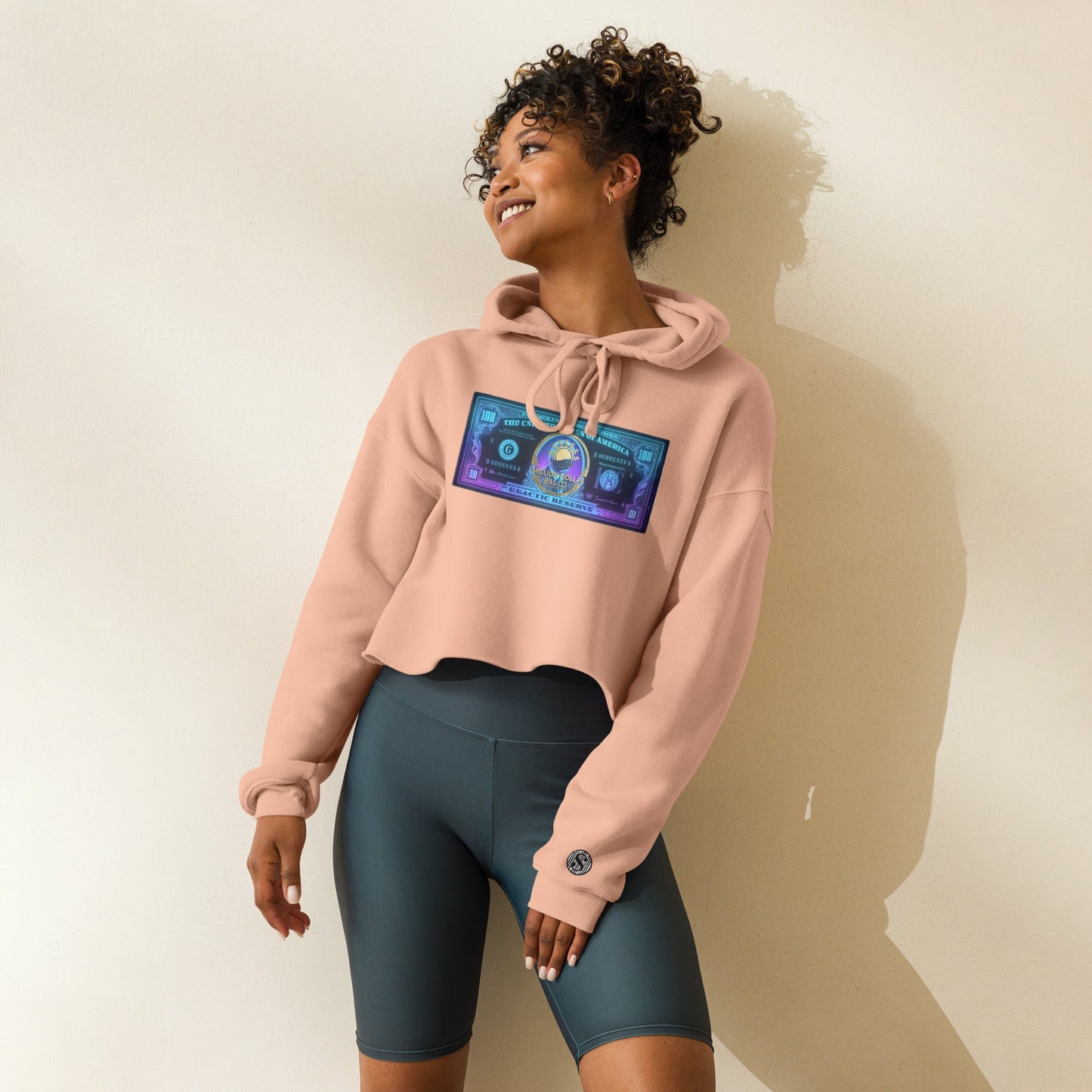 Sudadera corta con capucha Galactic Reserve de MDB Co.