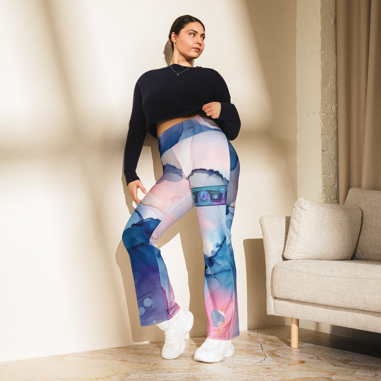 MDB Co. Galactic Reserve Flare leggings