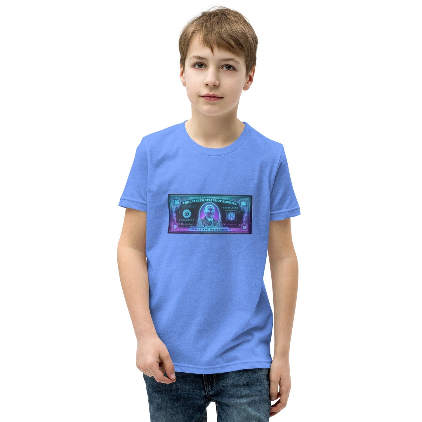 Camiseta juvenil unisex MDB Co. Galactic Reserve de manga corta