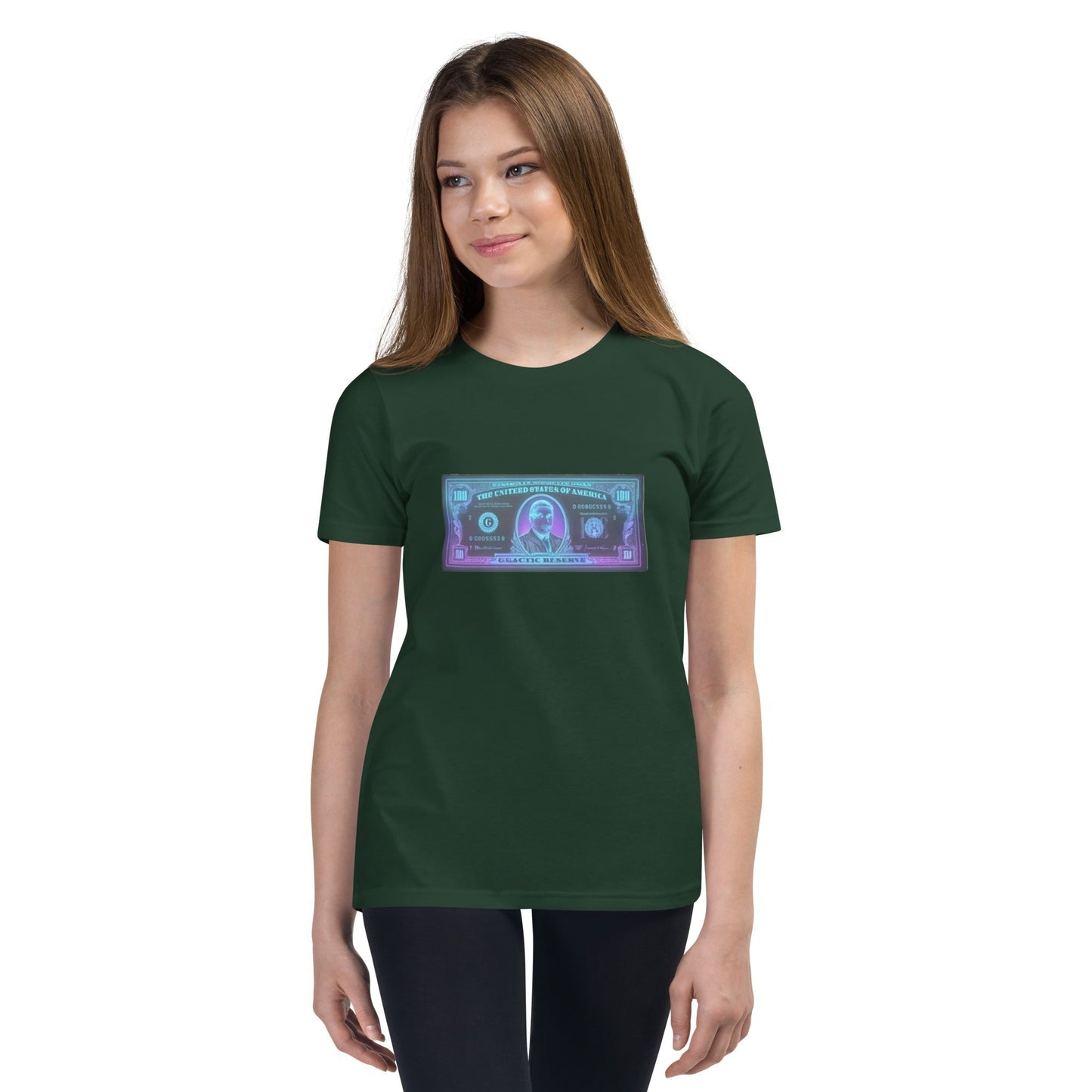 Camiseta juvenil unisex MDB Co. Galactic Reserve de manga corta