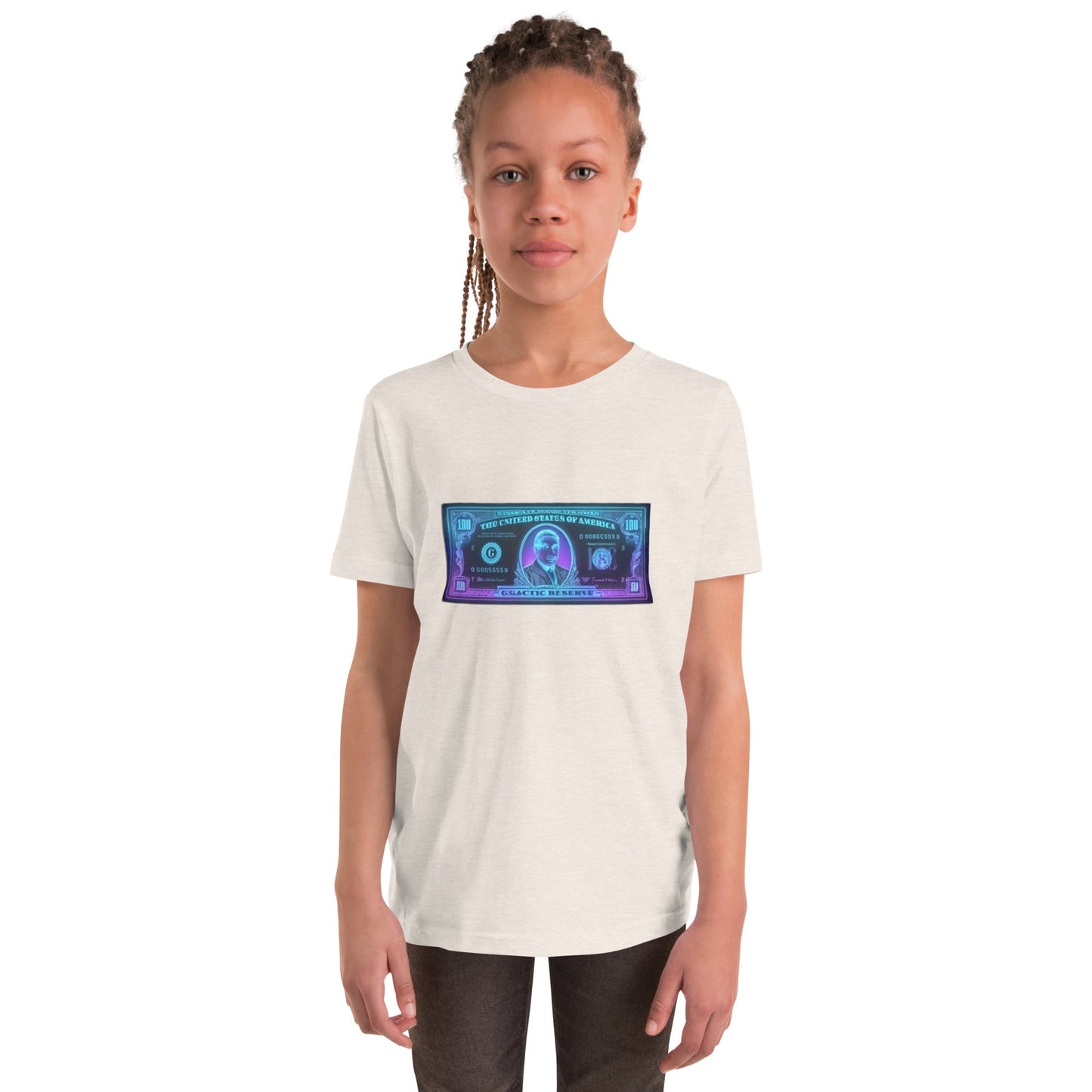 Camiseta juvenil unisex MDB Co. Galactic Reserve de manga corta