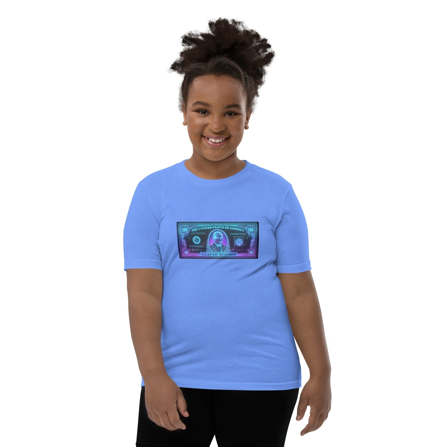 Camiseta juvenil unisex MDB Co. Galactic Reserve de manga corta