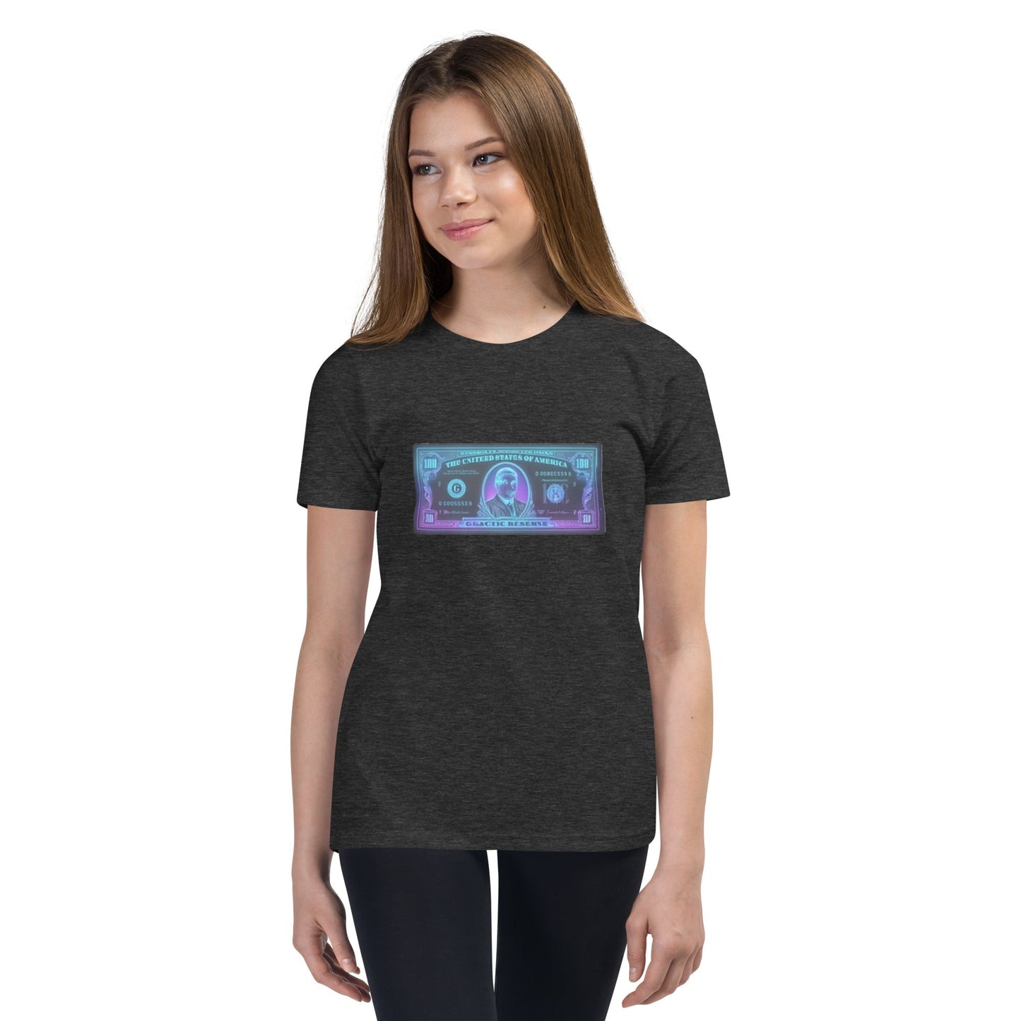 Camiseta juvenil unisex MDB Co. Galactic Reserve de manga corta