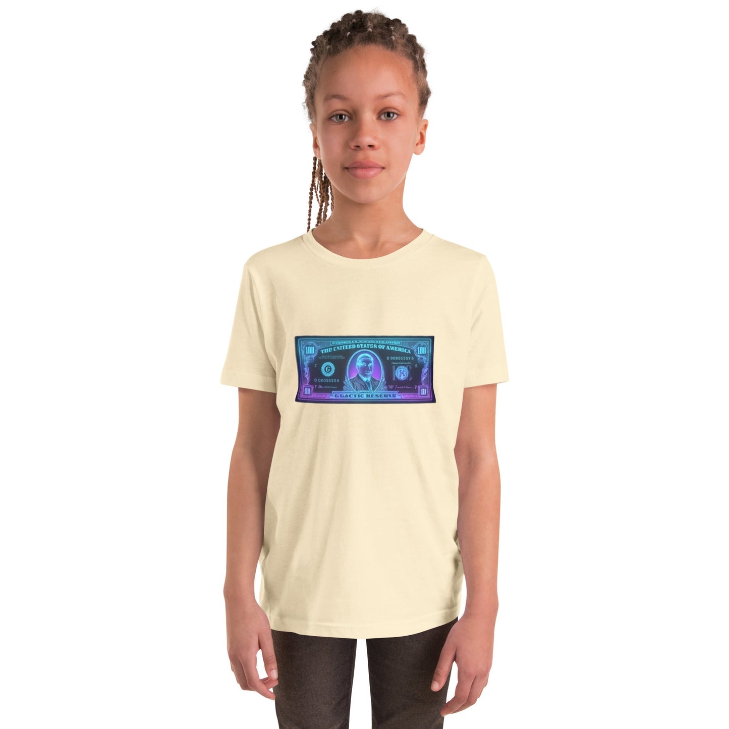 Camiseta juvenil unisex MDB Co. Galactic Reserve de manga corta