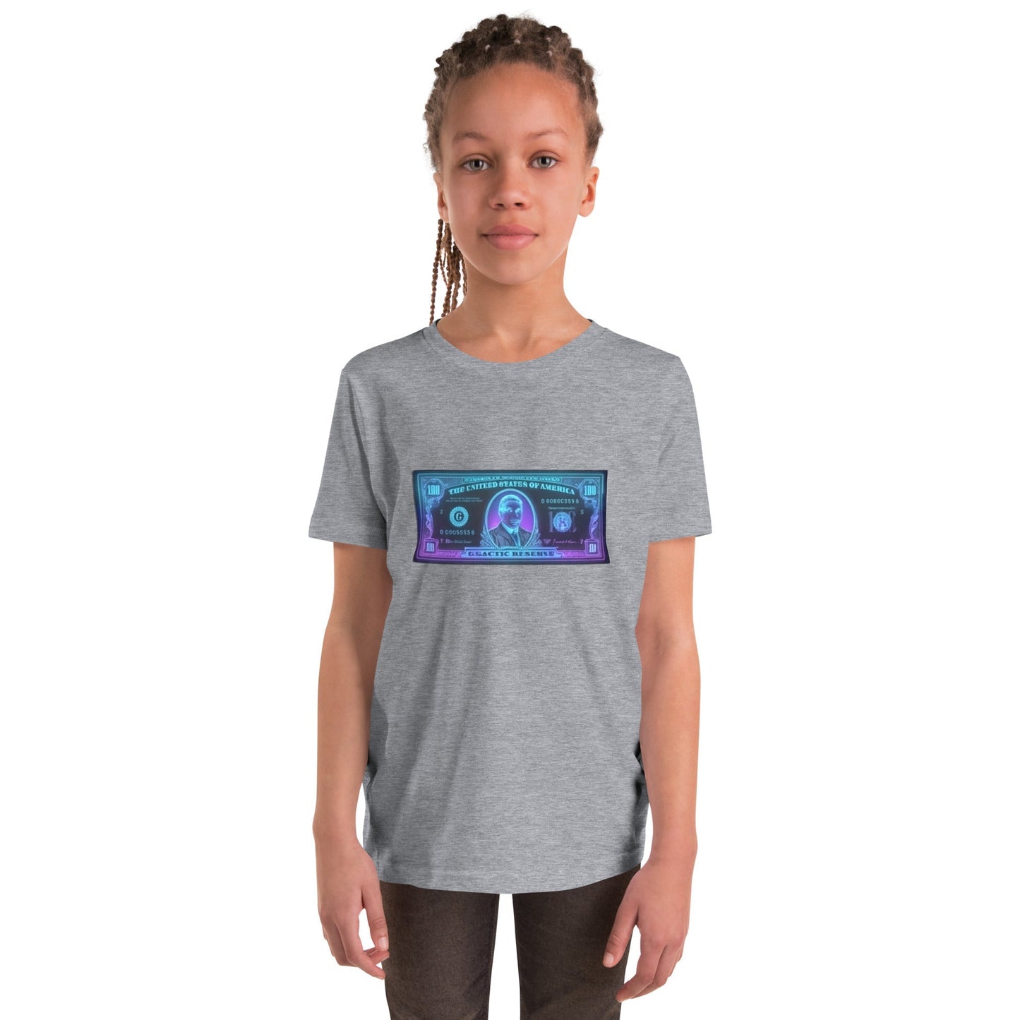 Camiseta juvenil unisex MDB Co. Galactic Reserve de manga corta
