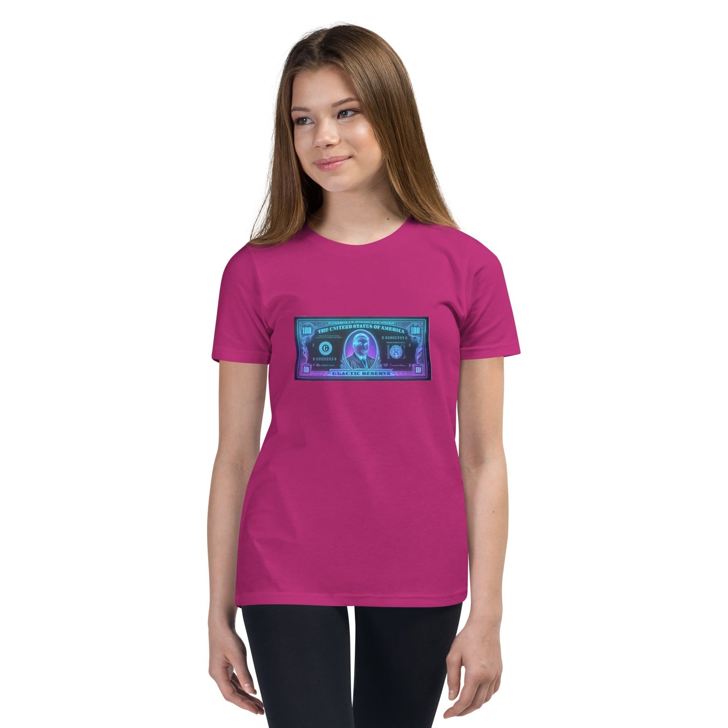 Camiseta juvenil unisex MDB Co. Galactic Reserve de manga corta