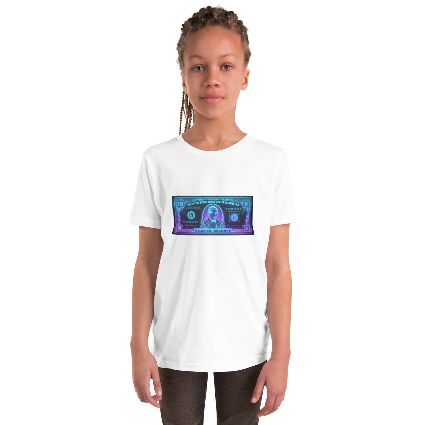 Camiseta juvenil unisex MDB Co. Galactic Reserve de manga corta
