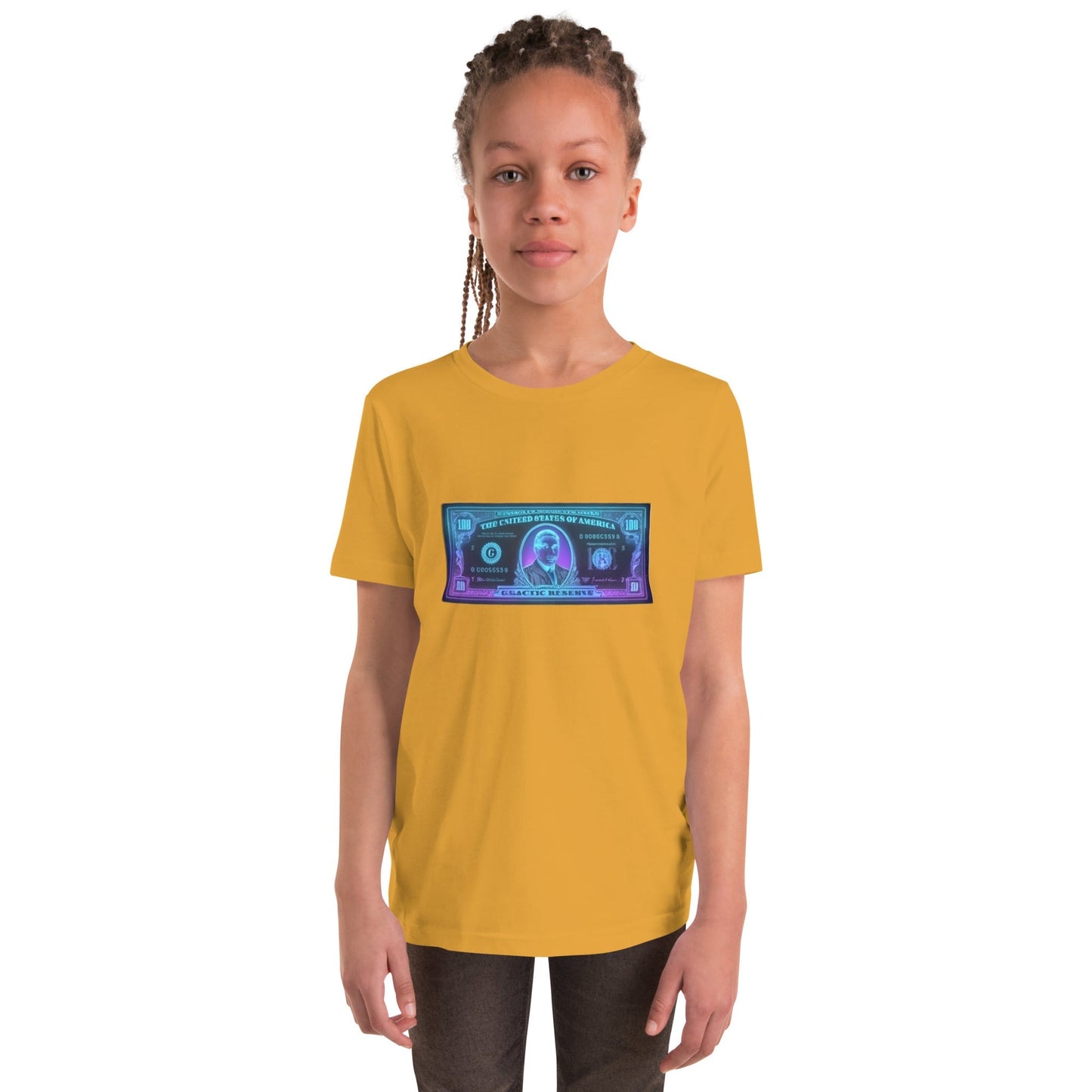 Camiseta juvenil unisex MDB Co. Galactic Reserve de manga corta