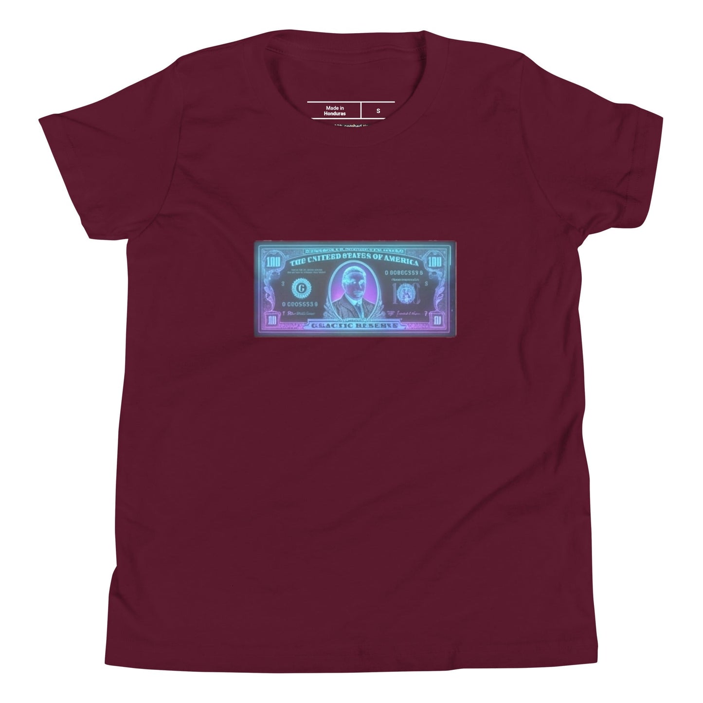 Camiseta juvenil unisex MDB Co. Galactic Reserve de manga corta