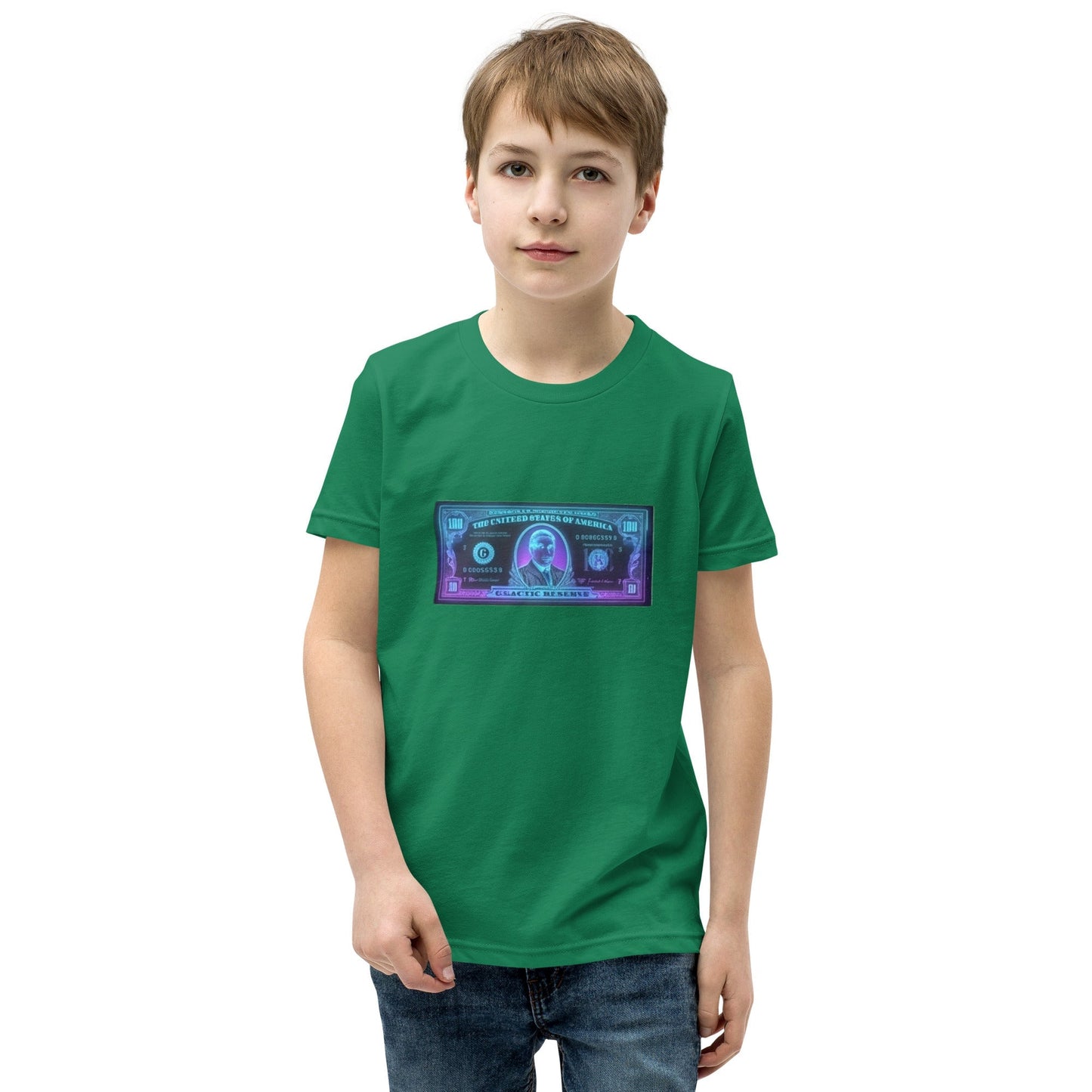 Camiseta juvenil unisex MDB Co. Galactic Reserve de manga corta