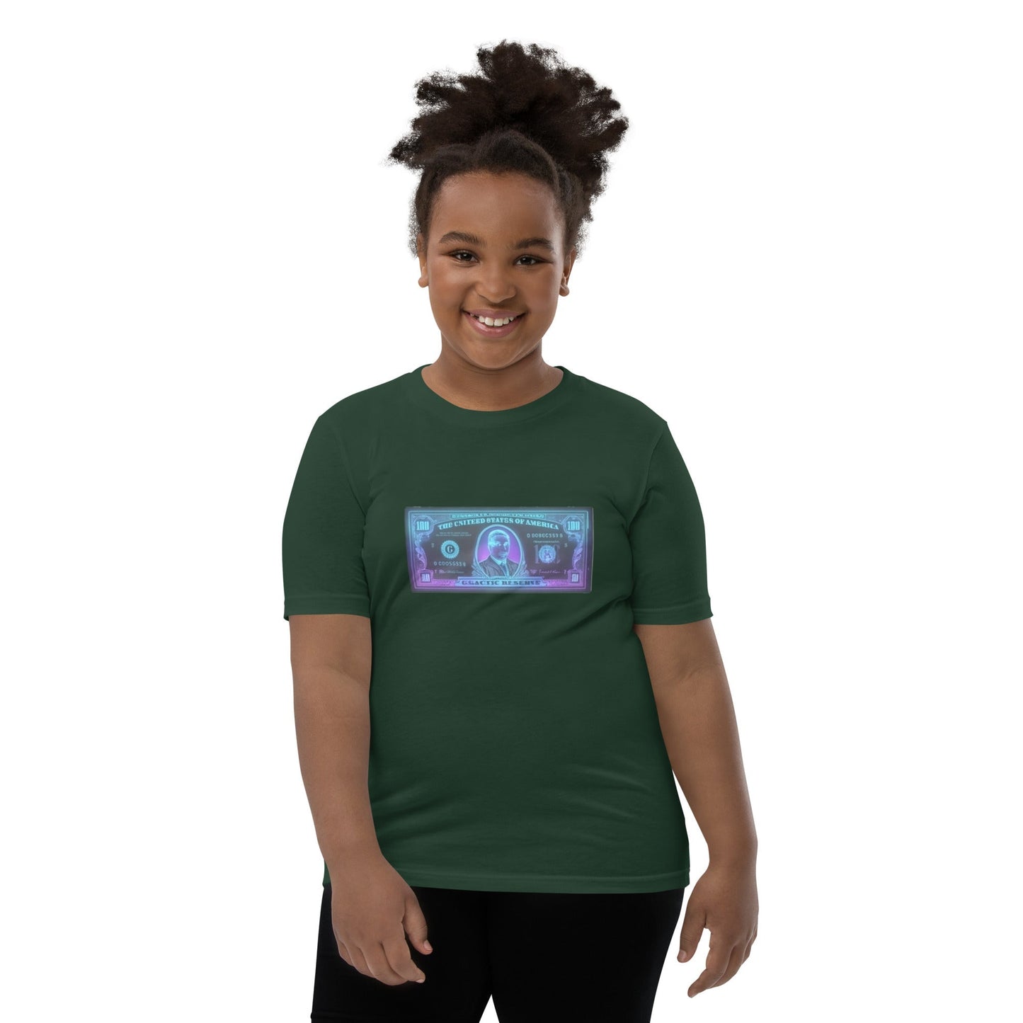 Camiseta juvenil unisex MDB Co. Galactic Reserve de manga corta