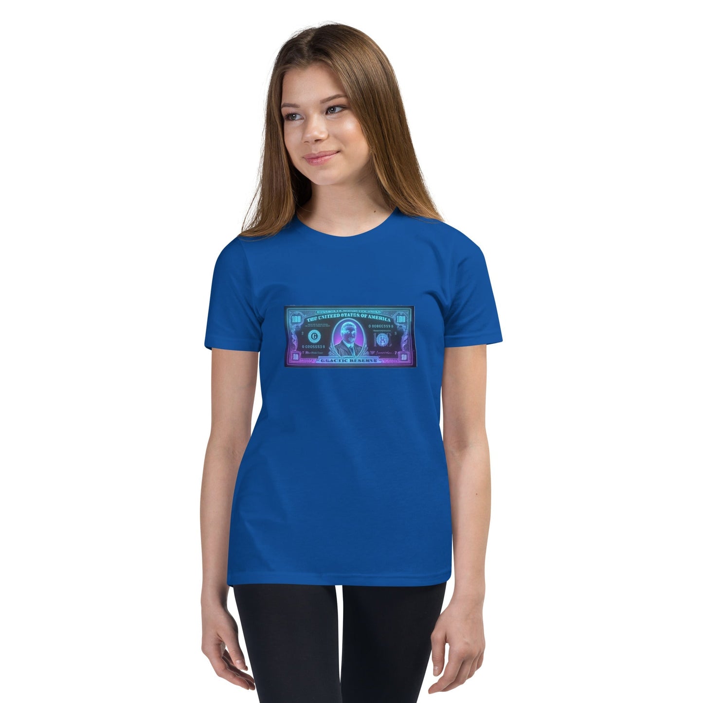 Camiseta juvenil unisex MDB Co. Galactic Reserve de manga corta