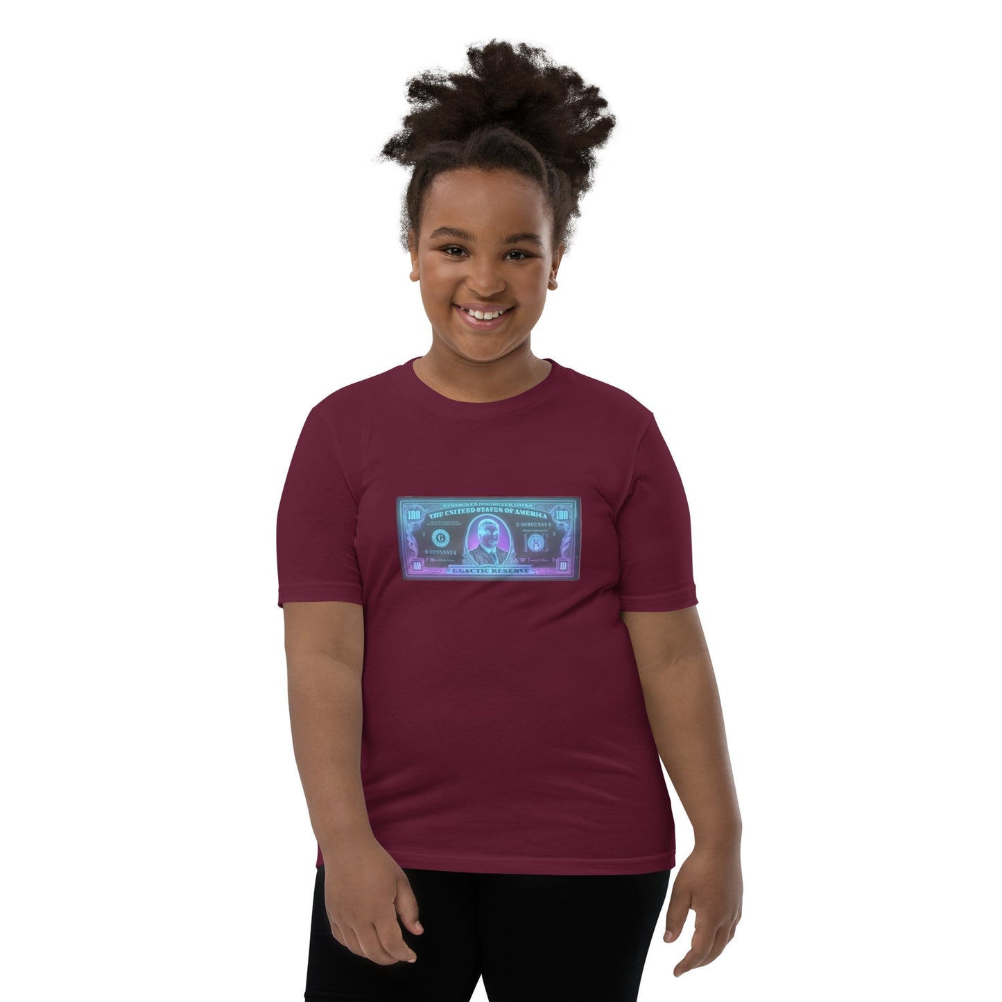 Camiseta juvenil unisex MDB Co. Galactic Reserve de manga corta