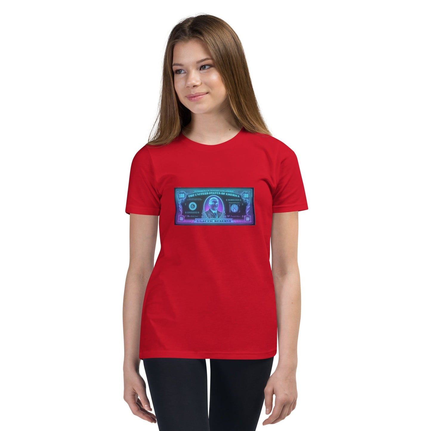 Camiseta juvenil unisex MDB Co. Galactic Reserve de manga corta