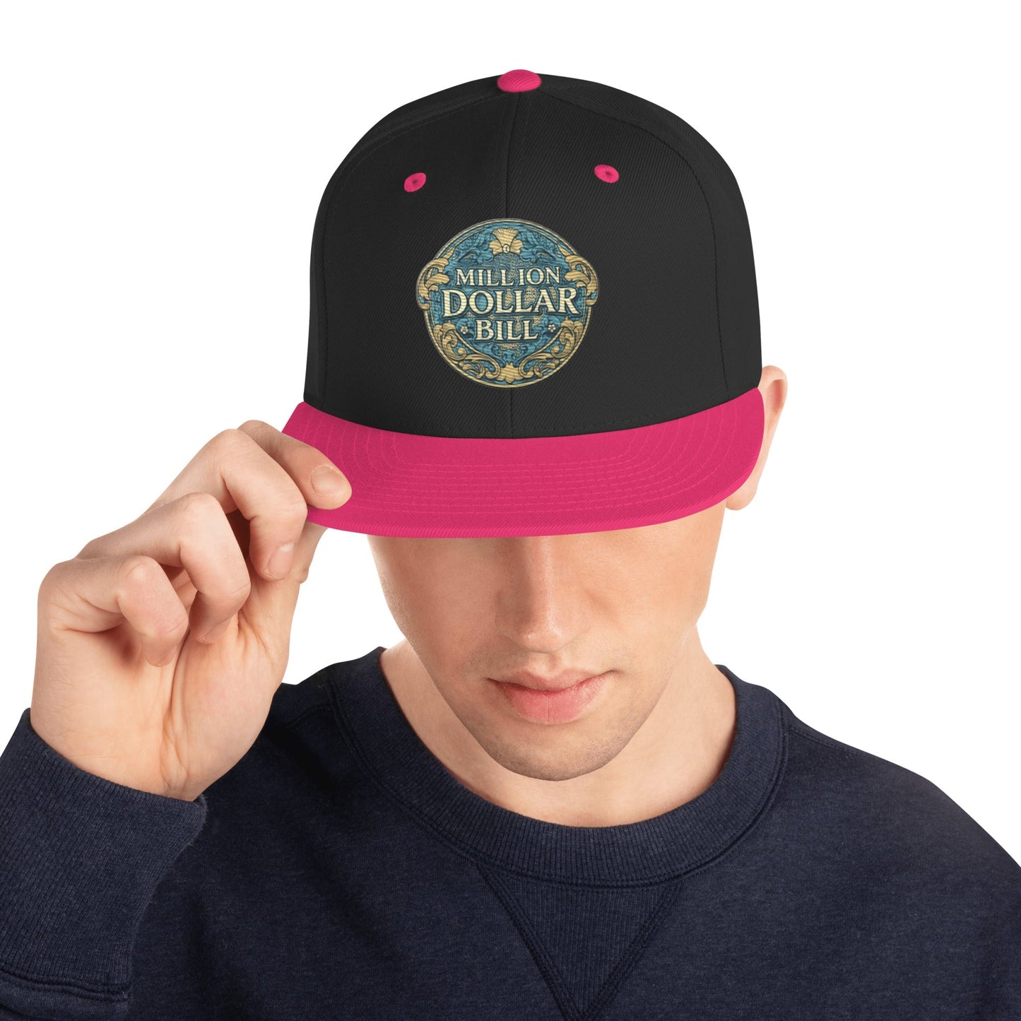 MDB Co. Gorra Snapback con Emblema Icónico