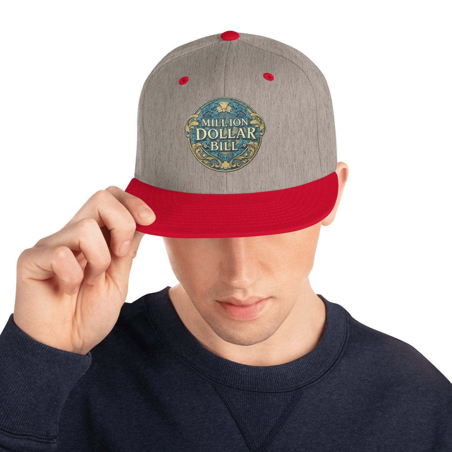 MDB Co. Gorra Snapback con Emblema Icónico