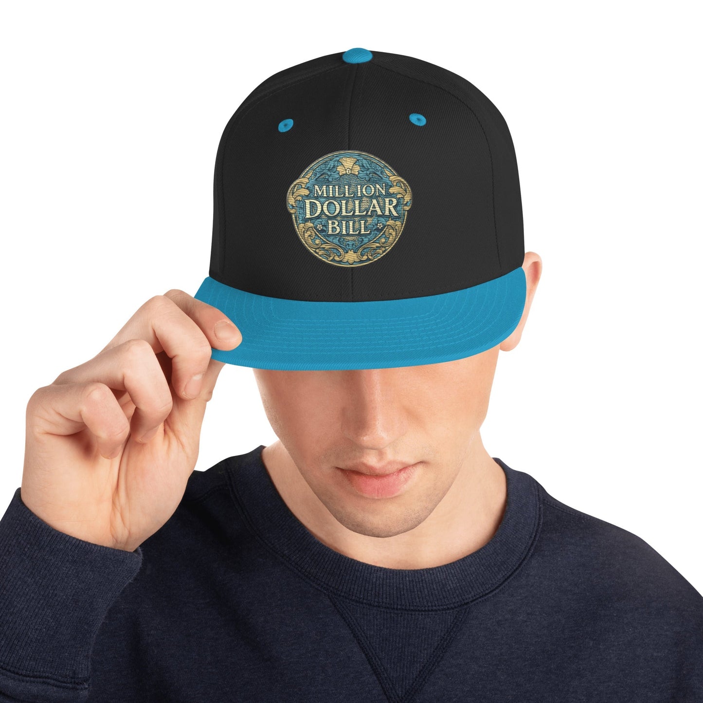 MDB Co. Gorra Snapback con Emblema Icónico