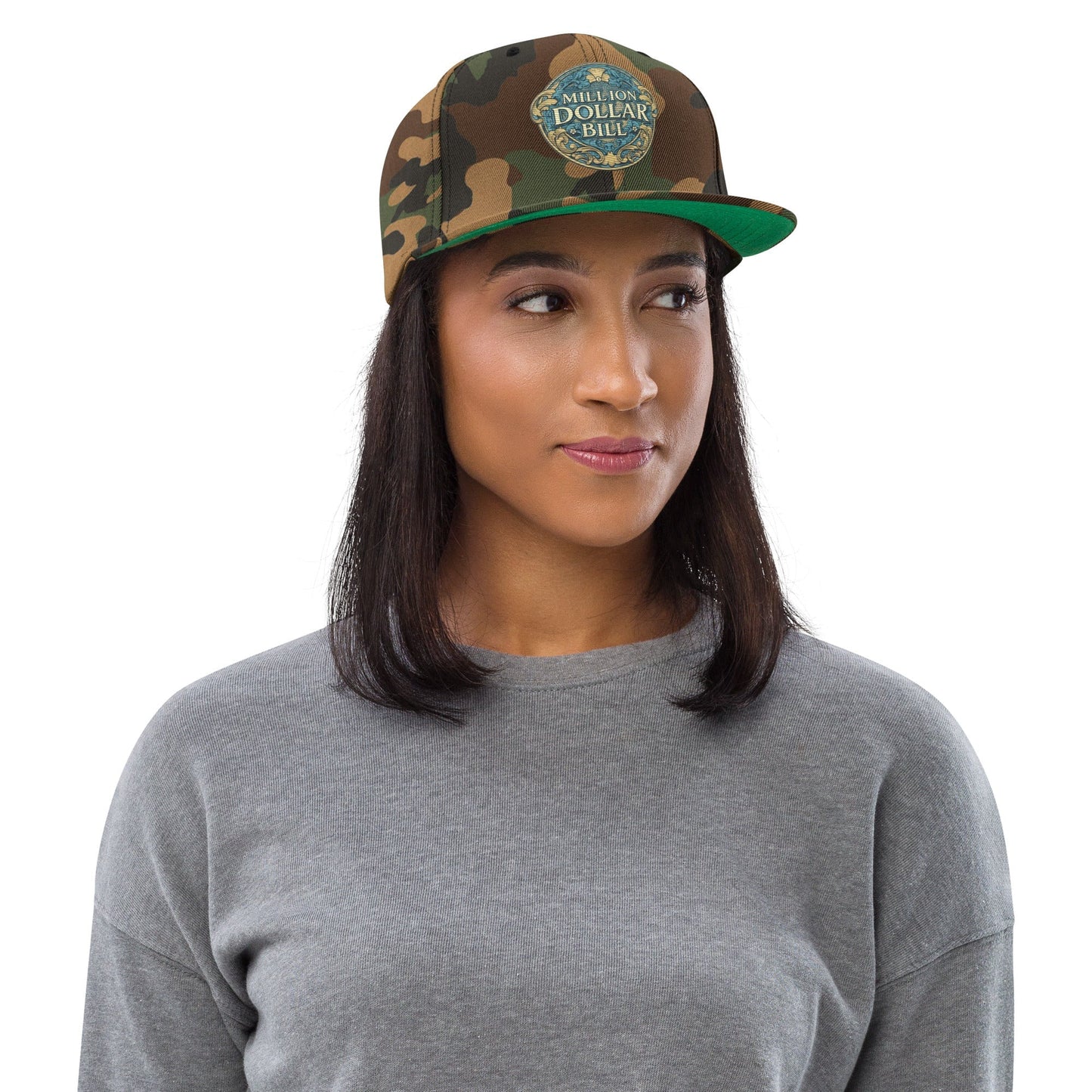 MDB Co. Gorra Snapback con Emblema Icónico