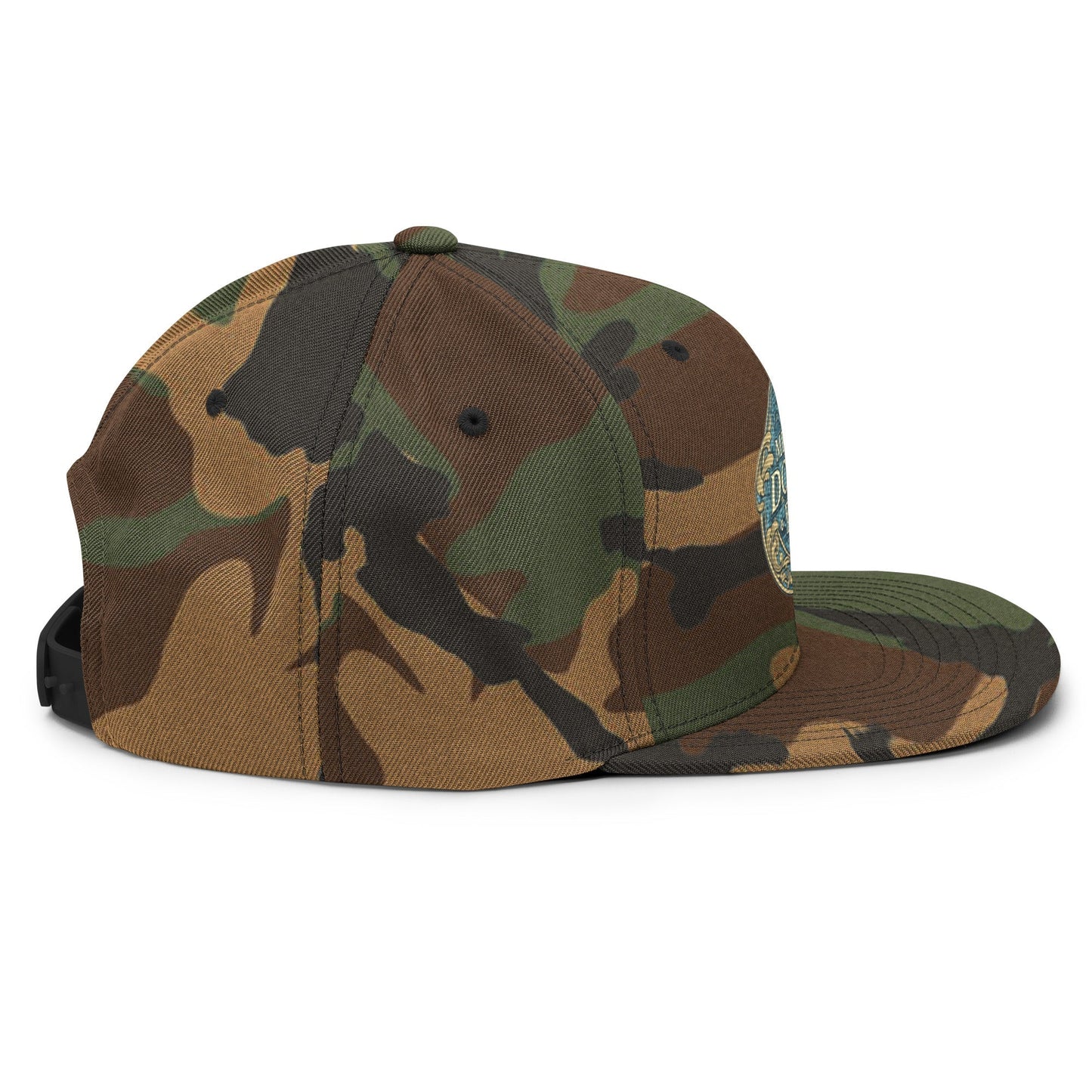 MDB Co. Gorra Snapback con Emblema Icónico