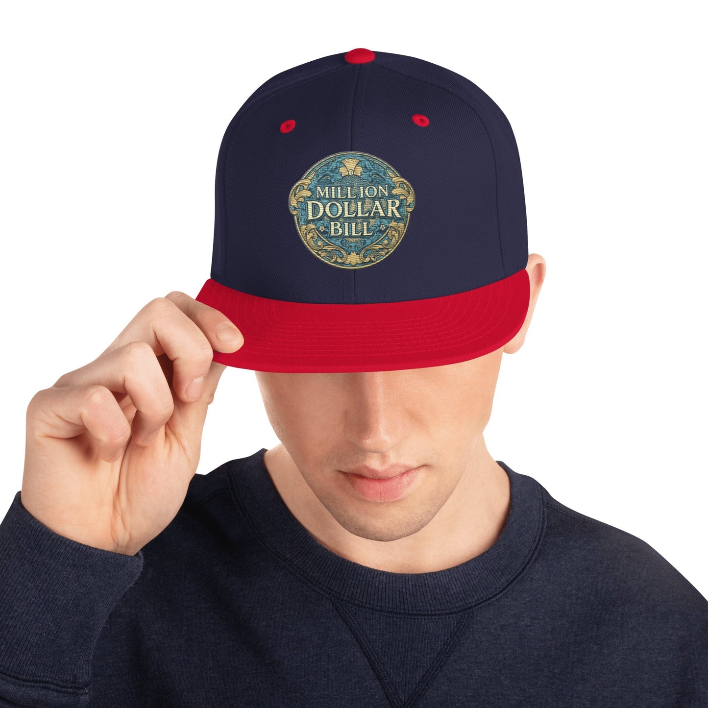 MDB Co. Gorra Snapback con Emblema Icónico