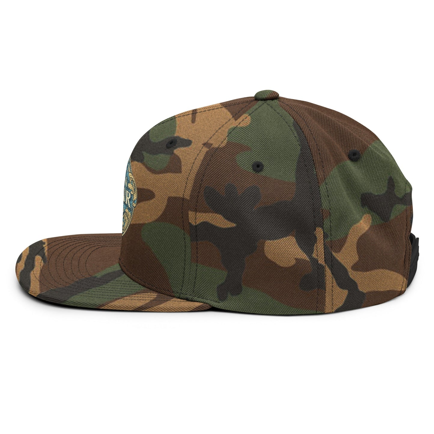 MDB Co. Gorra Snapback con Emblema Icónico