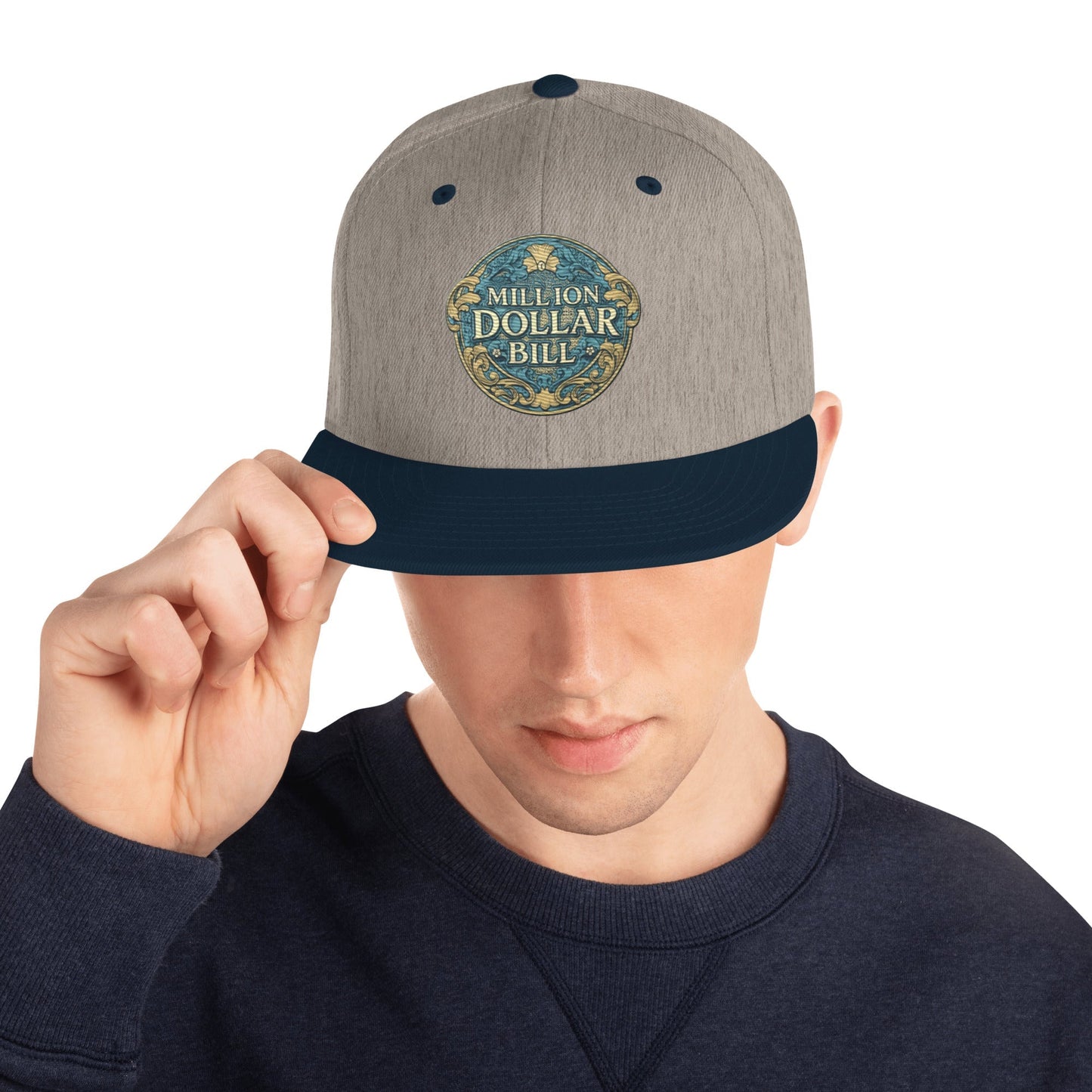 MDB Co. Gorra Snapback con Emblema Icónico
