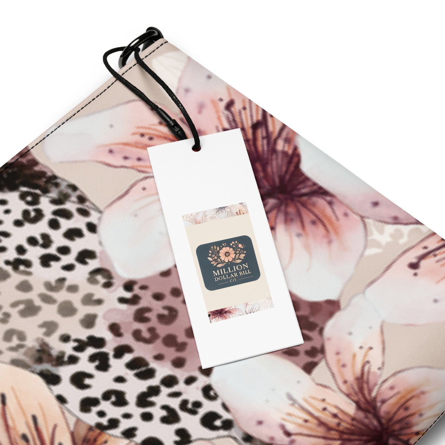 MDB Co. Bolso cruzado Leopard Floral