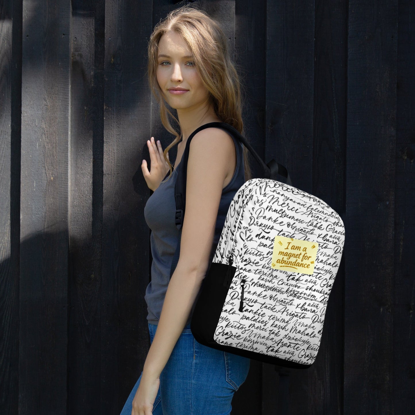 MDB Co. Magnetic Gratitude Backpack
