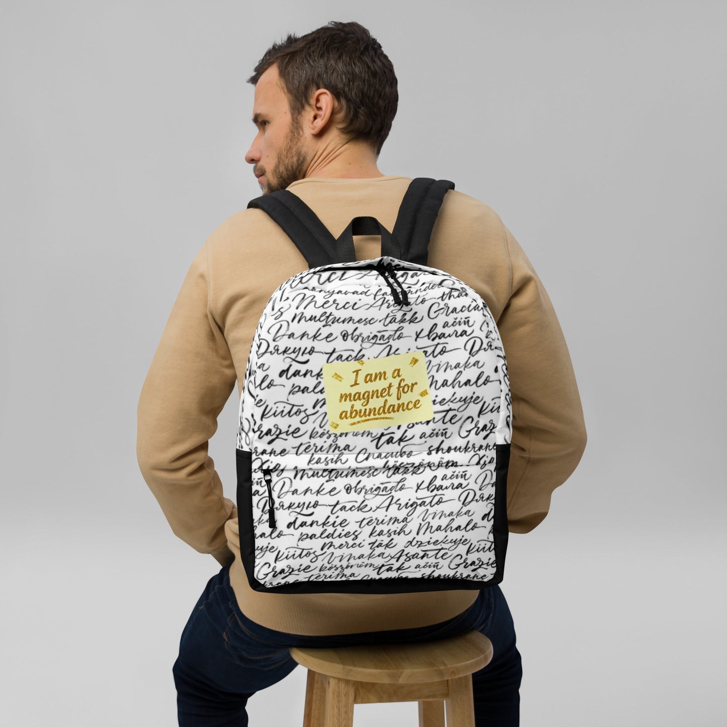 MDB Co. Magnetic Gratitude Backpack