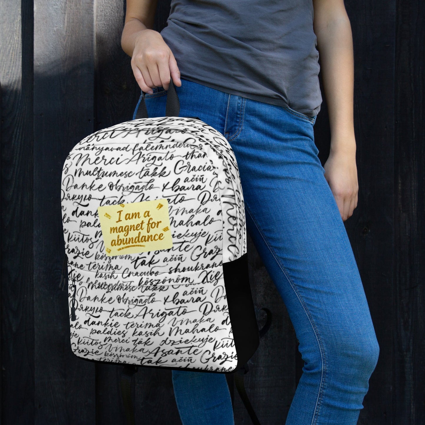 MDB Co. Magnetic Gratitude Backpack