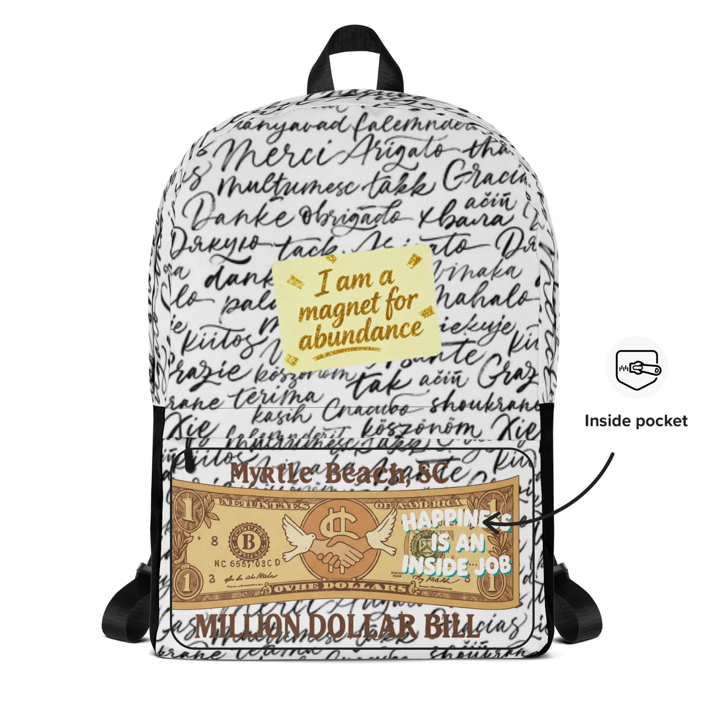 MDB Co. Magnetic Gratitude Backpack