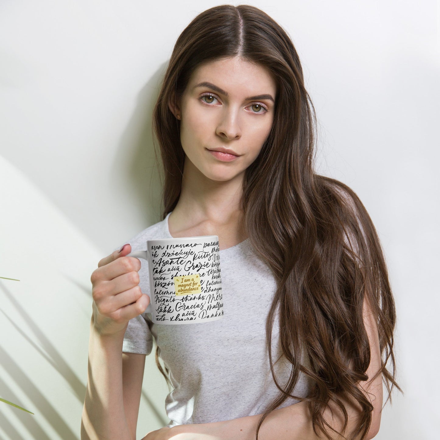 MDB Co. Magnetic Gratitude Ceramic Coffee Mug
